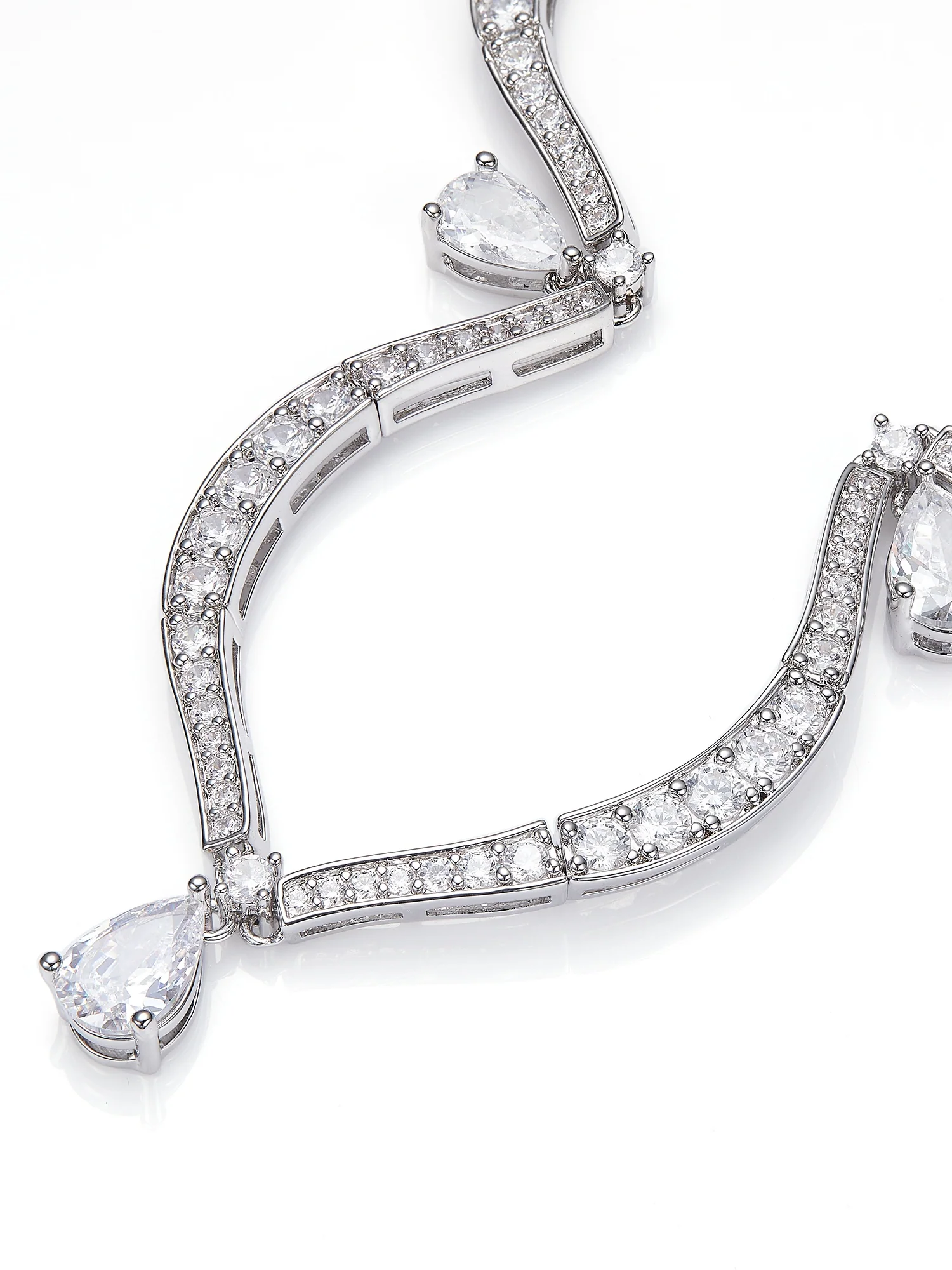 Daniela Crystal Drop Necklace - Image 5