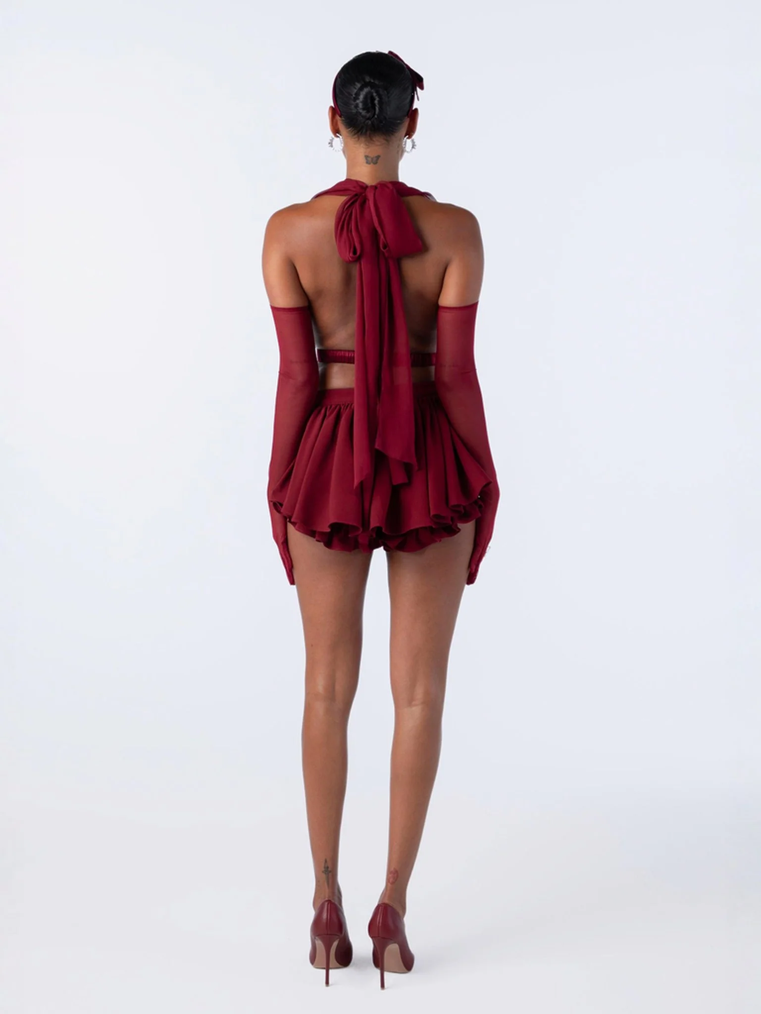 Demi Shorts (Red) - Image 4