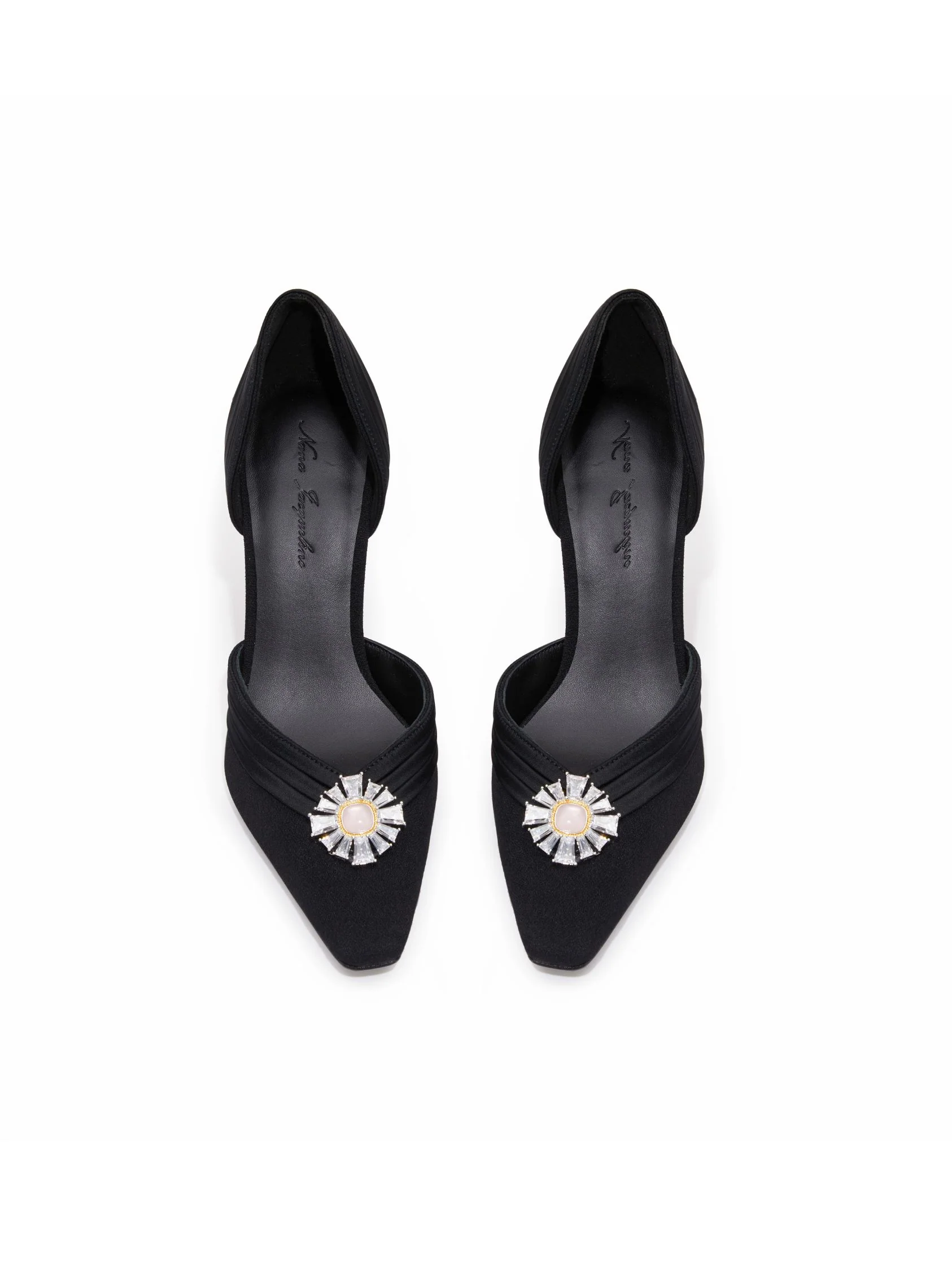 Diana Diamond Heels (Black) (Final Sale) - Image 3