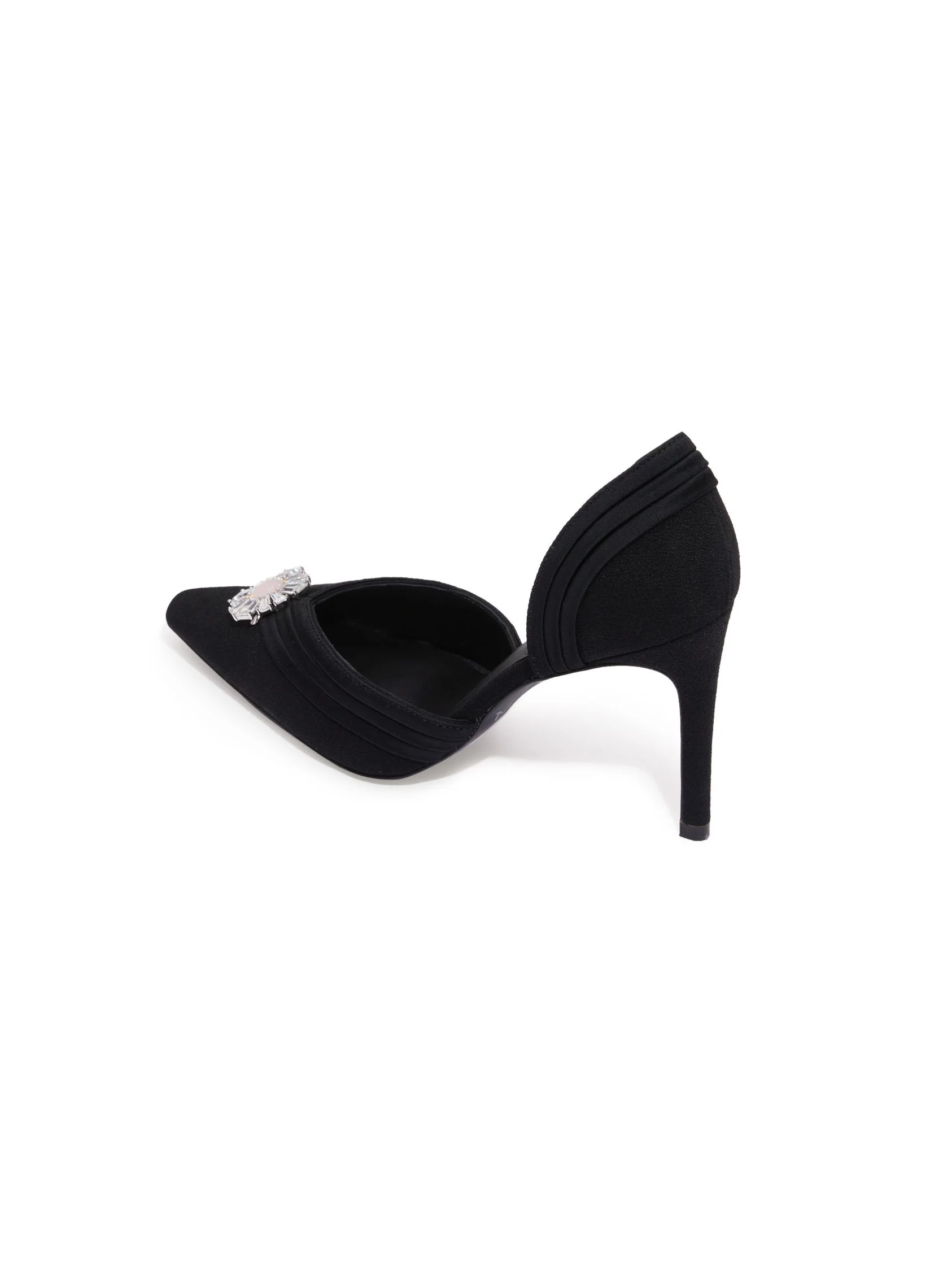 Diana Diamond Heels (Black) (Final Sale) - Image 4