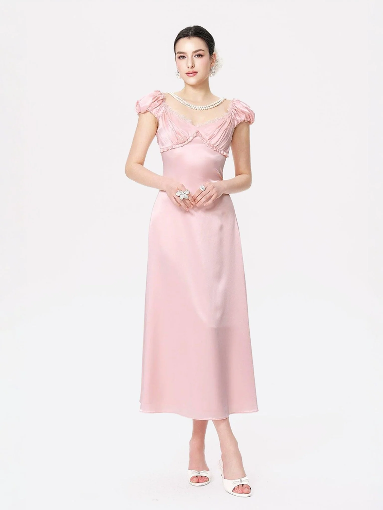 Elara Dress (Pink) (Final Sale)