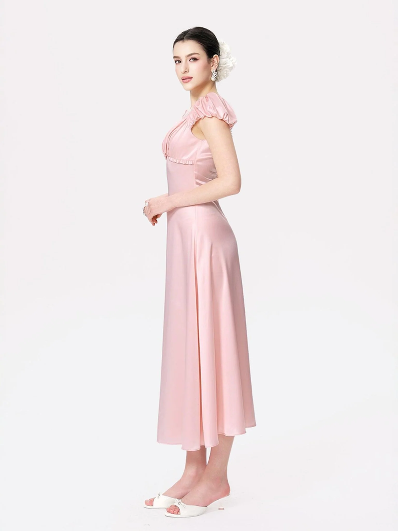 Elara Dress (Pink) (Final Sale) - Image 3