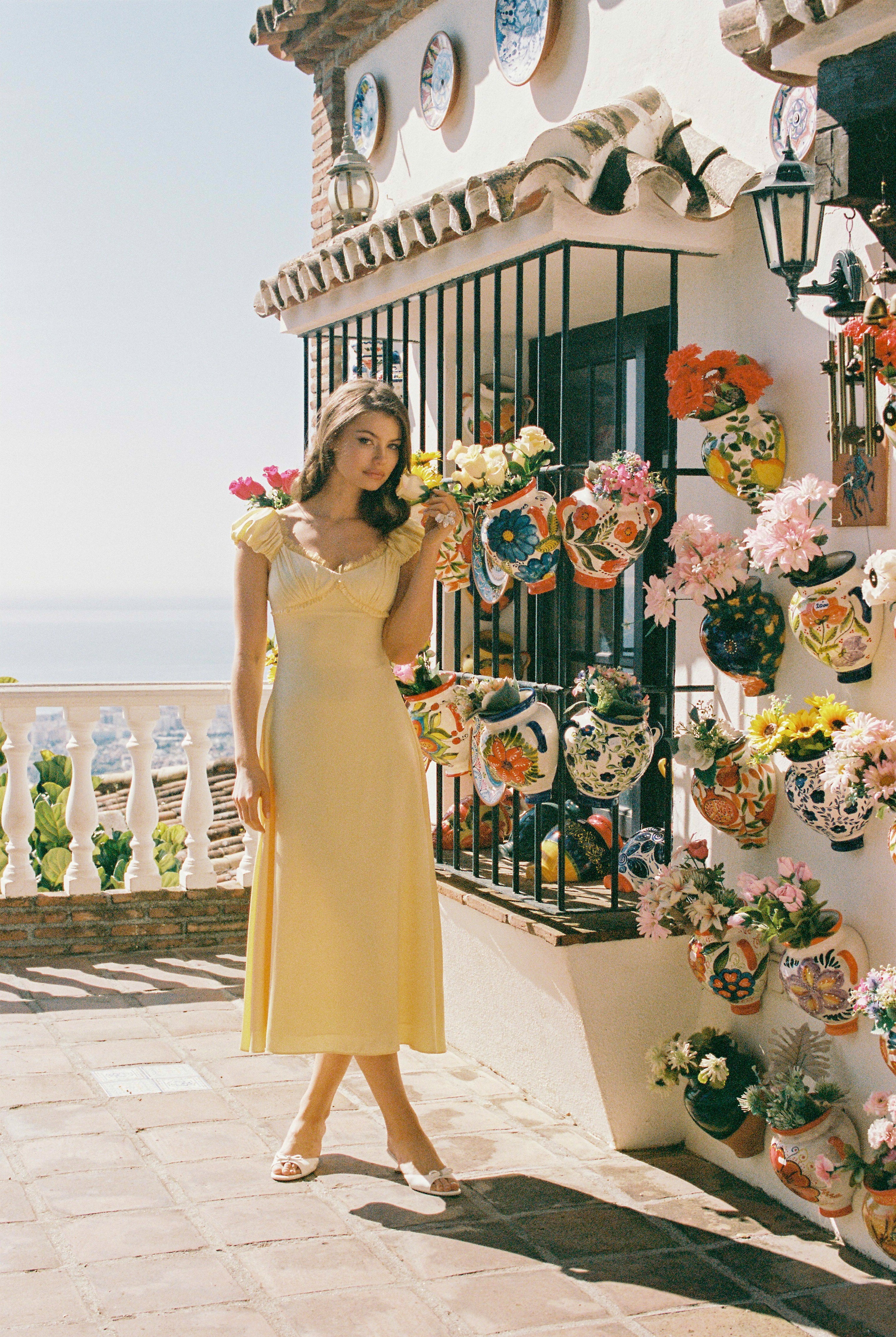 Elara Dress (Yellow) (Final Sale) - Image 3