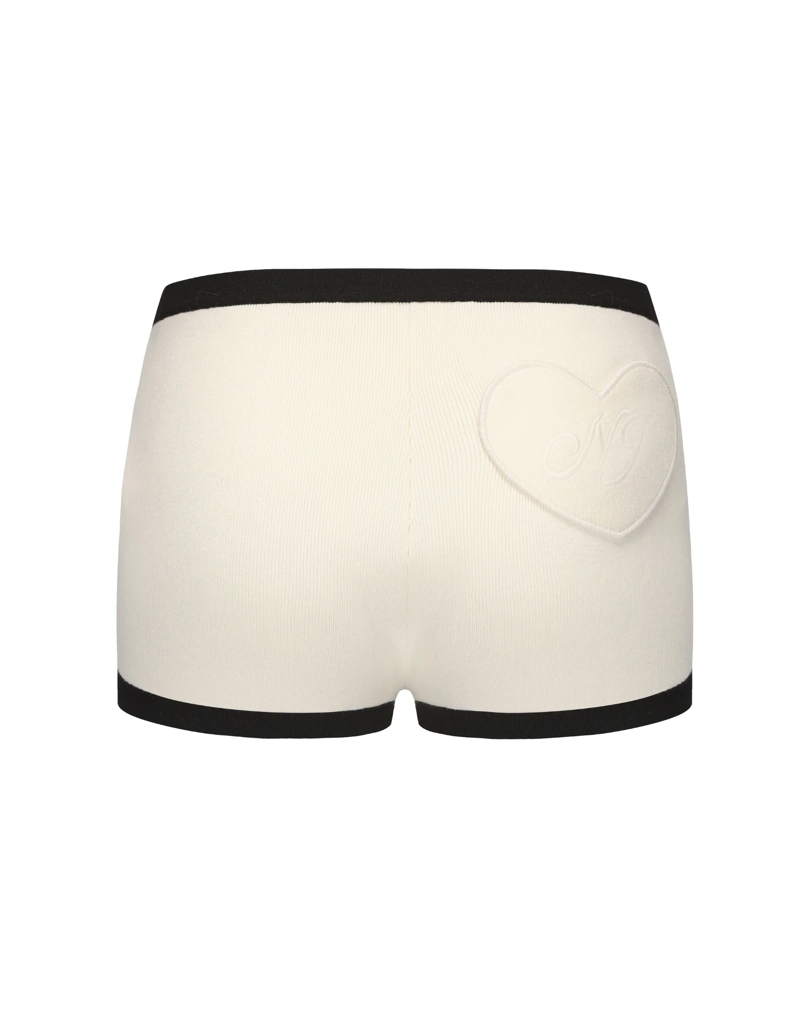 Eliza Knit Shorts (White) - Image 11