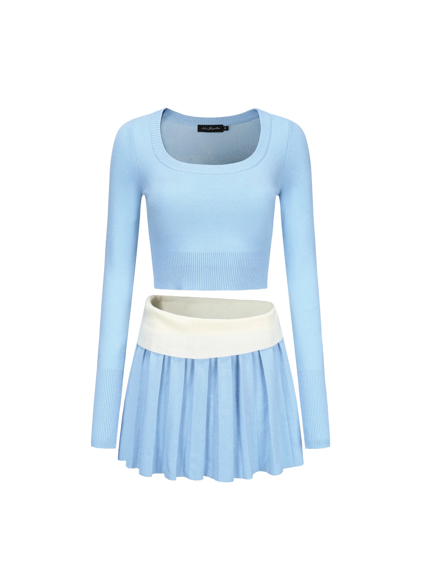 Ella Knit Set (Blue) (Final Sale) - Image 7