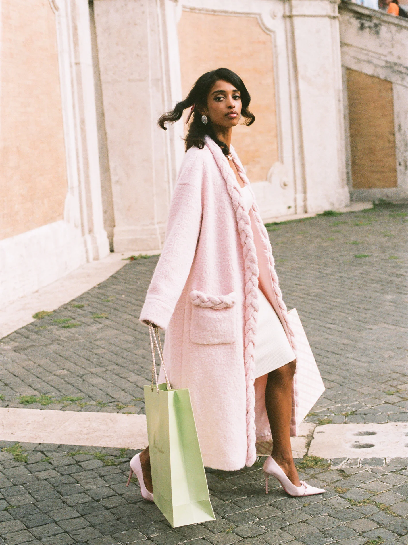 Elsa Coat (Pink) (Final Sale) - Image 4