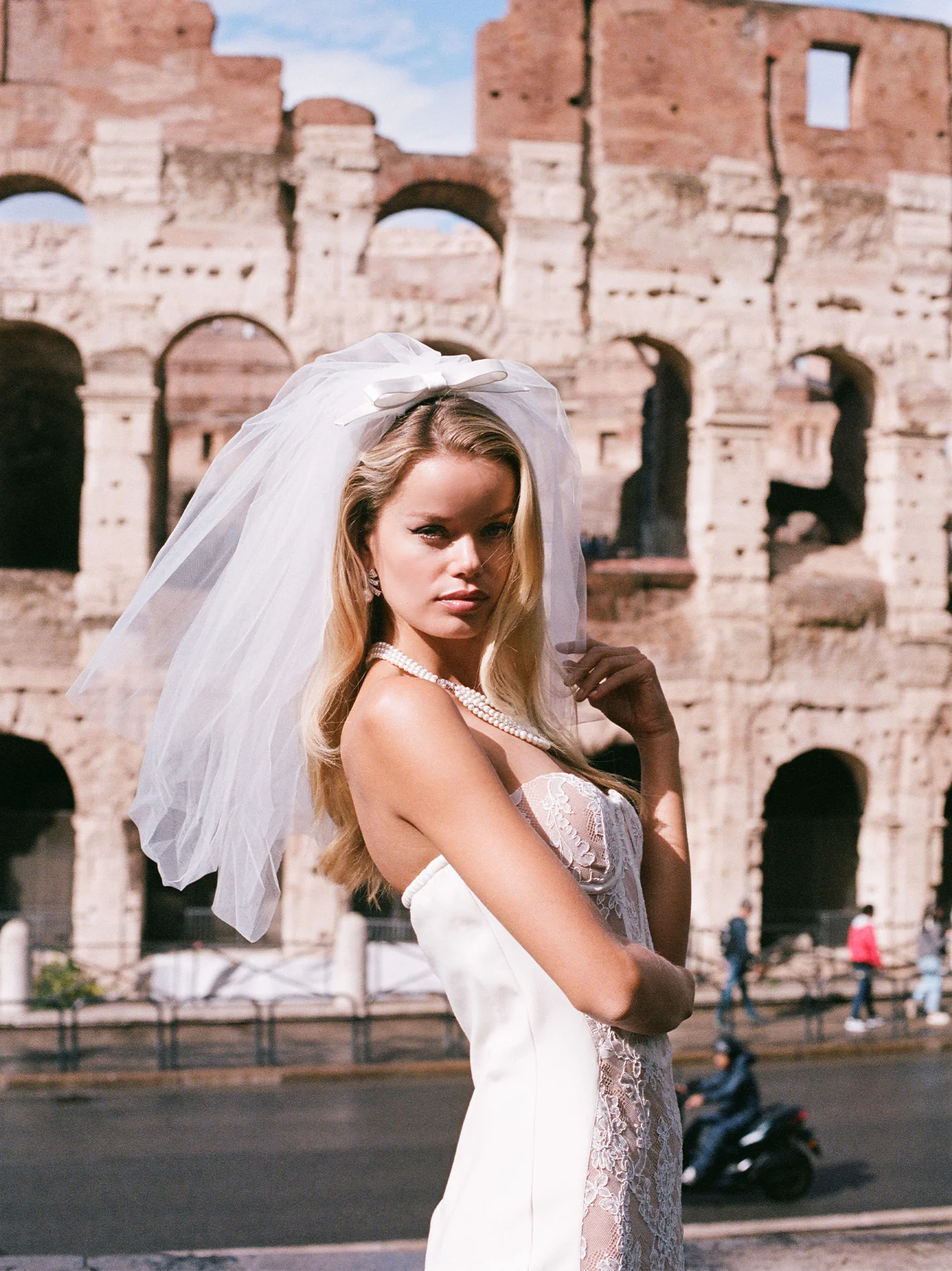 Elsa Lace Dress (White) (Final Sale) - Image 5