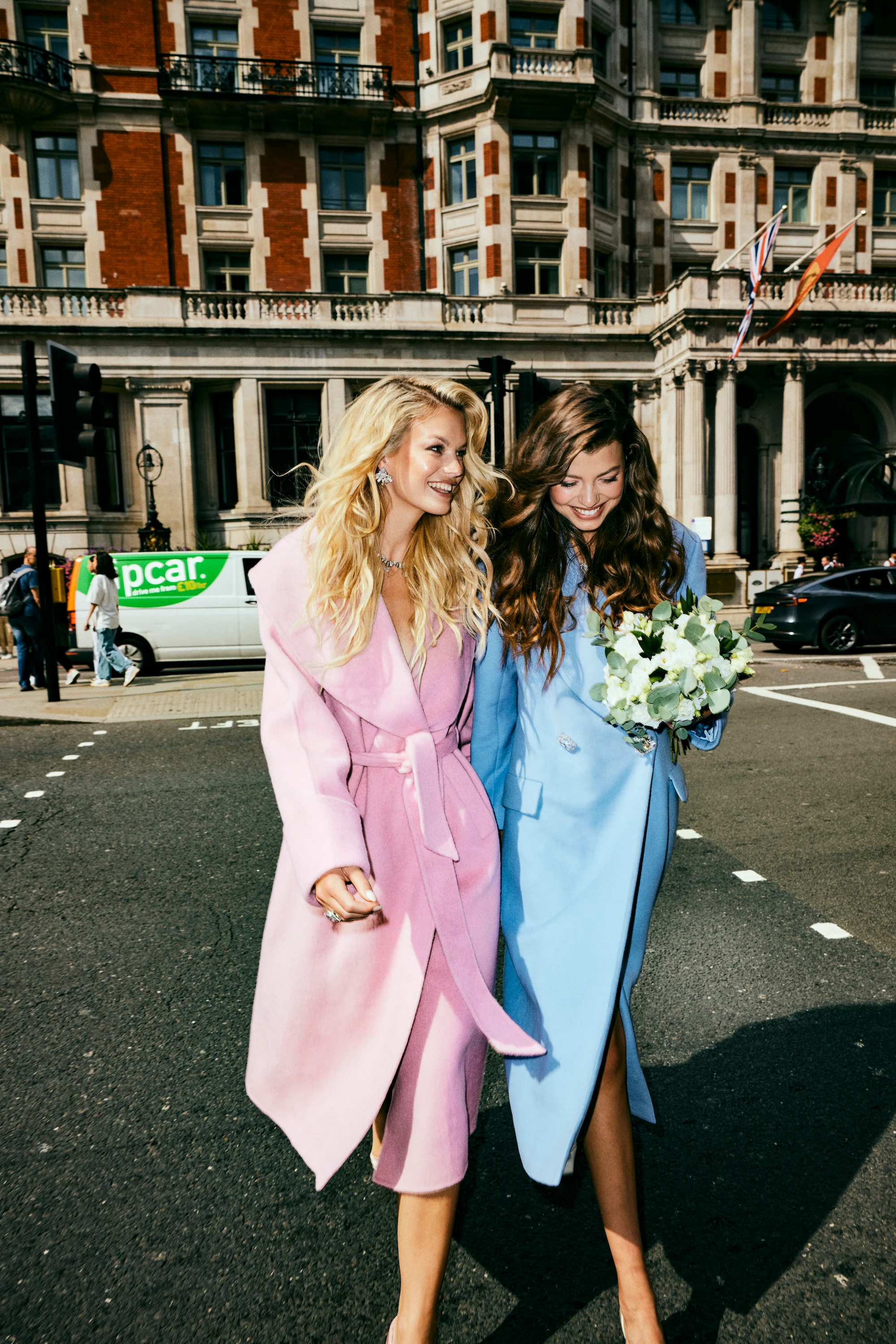 Emmeline Lapel Coat (Pink) (Final Sale) - Image 6