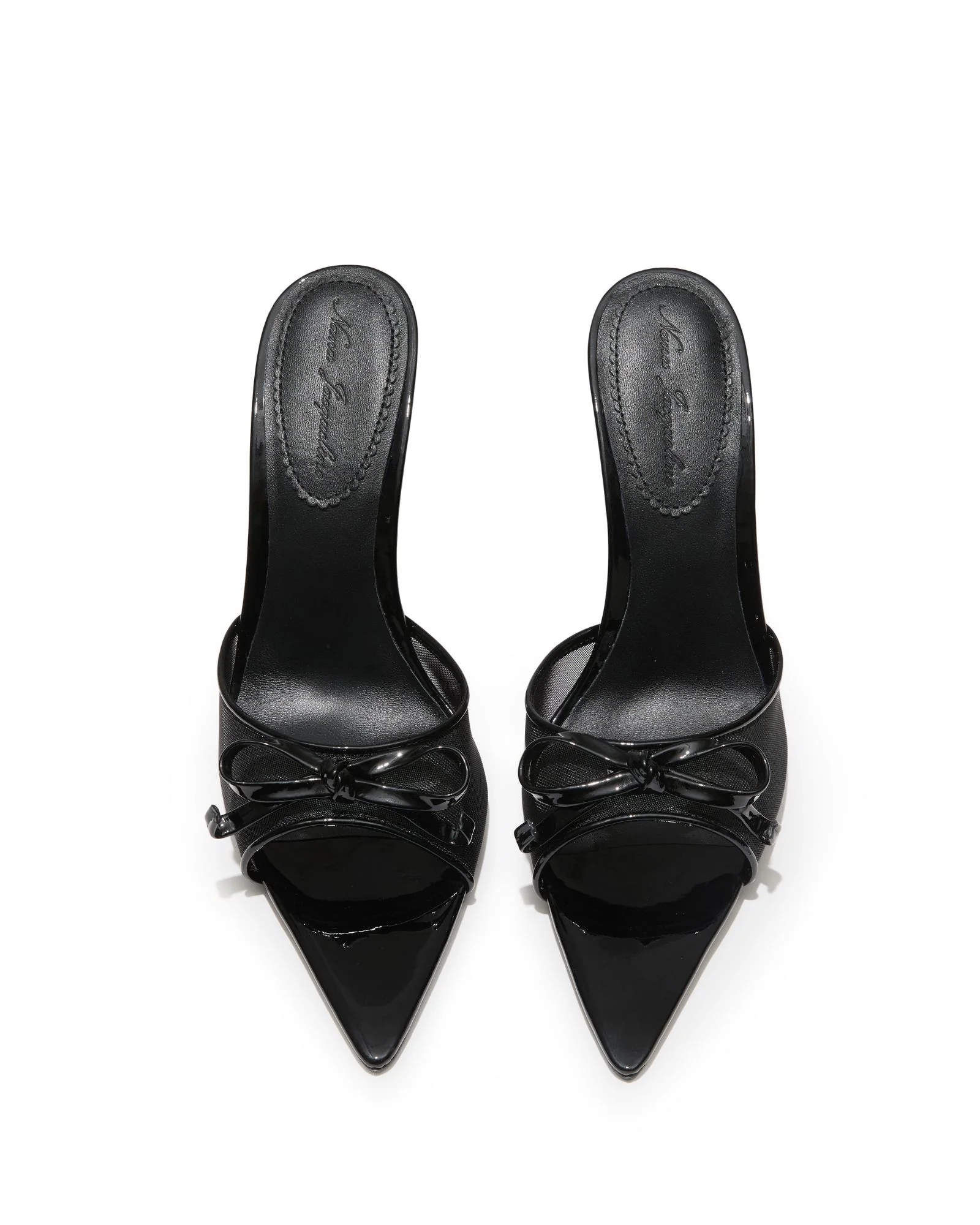 Evie Bow Heels (Black) - Image 5
