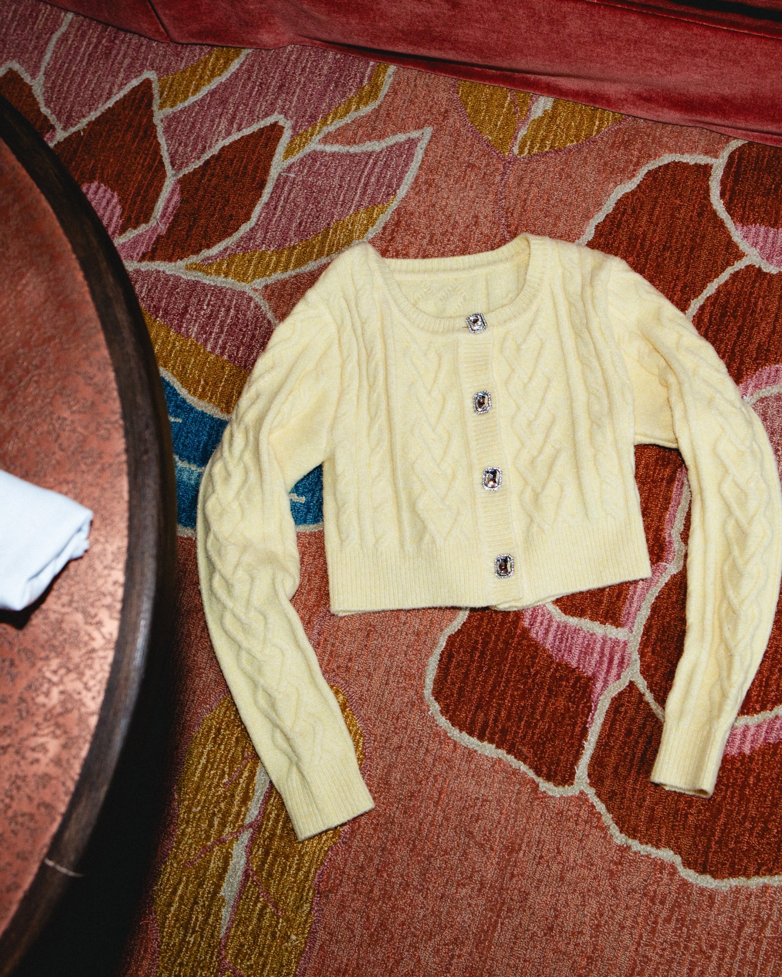Evie Cardigan (Yellow) (Final Sale) - Image 7