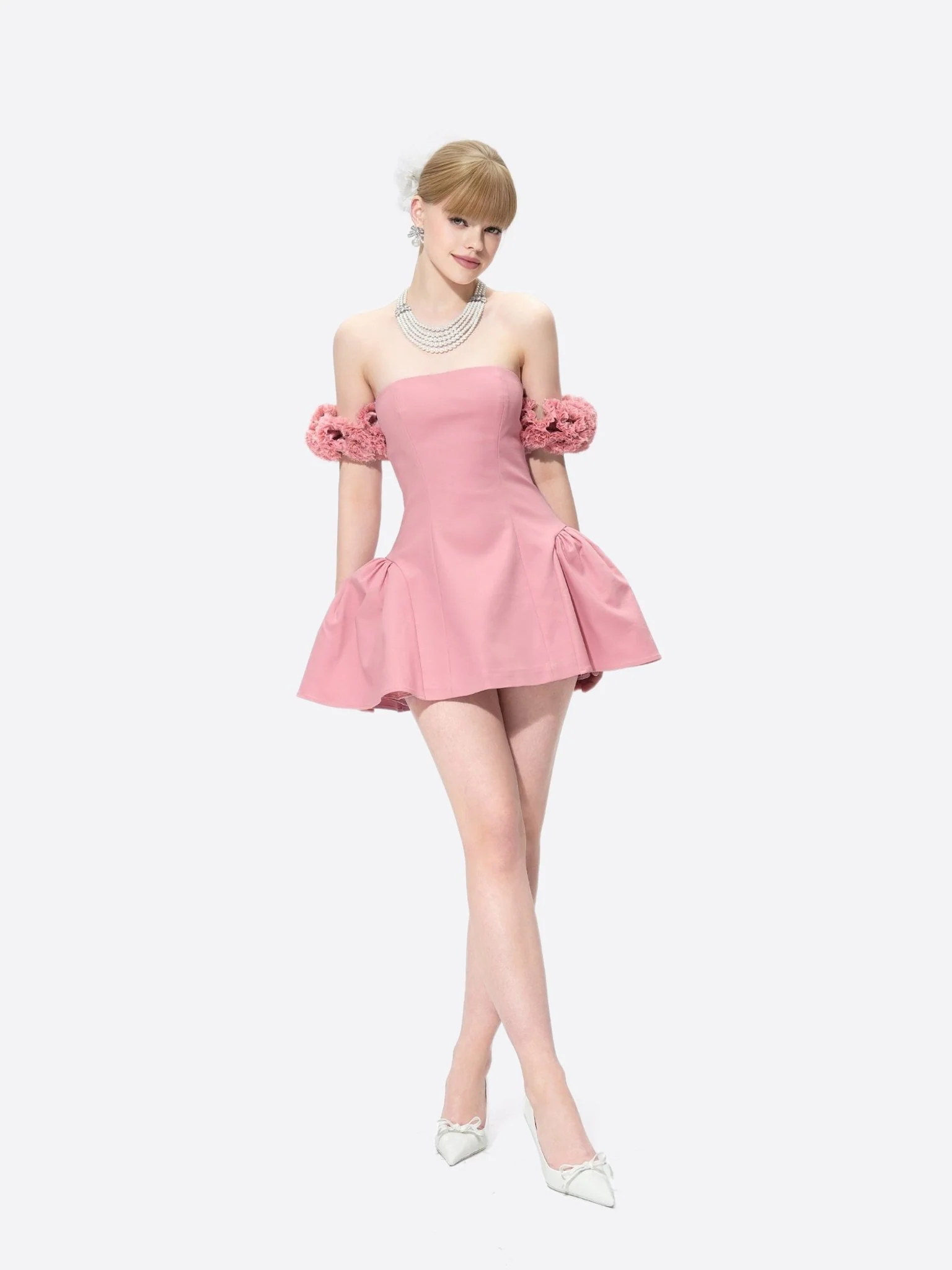 Flora Dress (Pink) - Image 2
