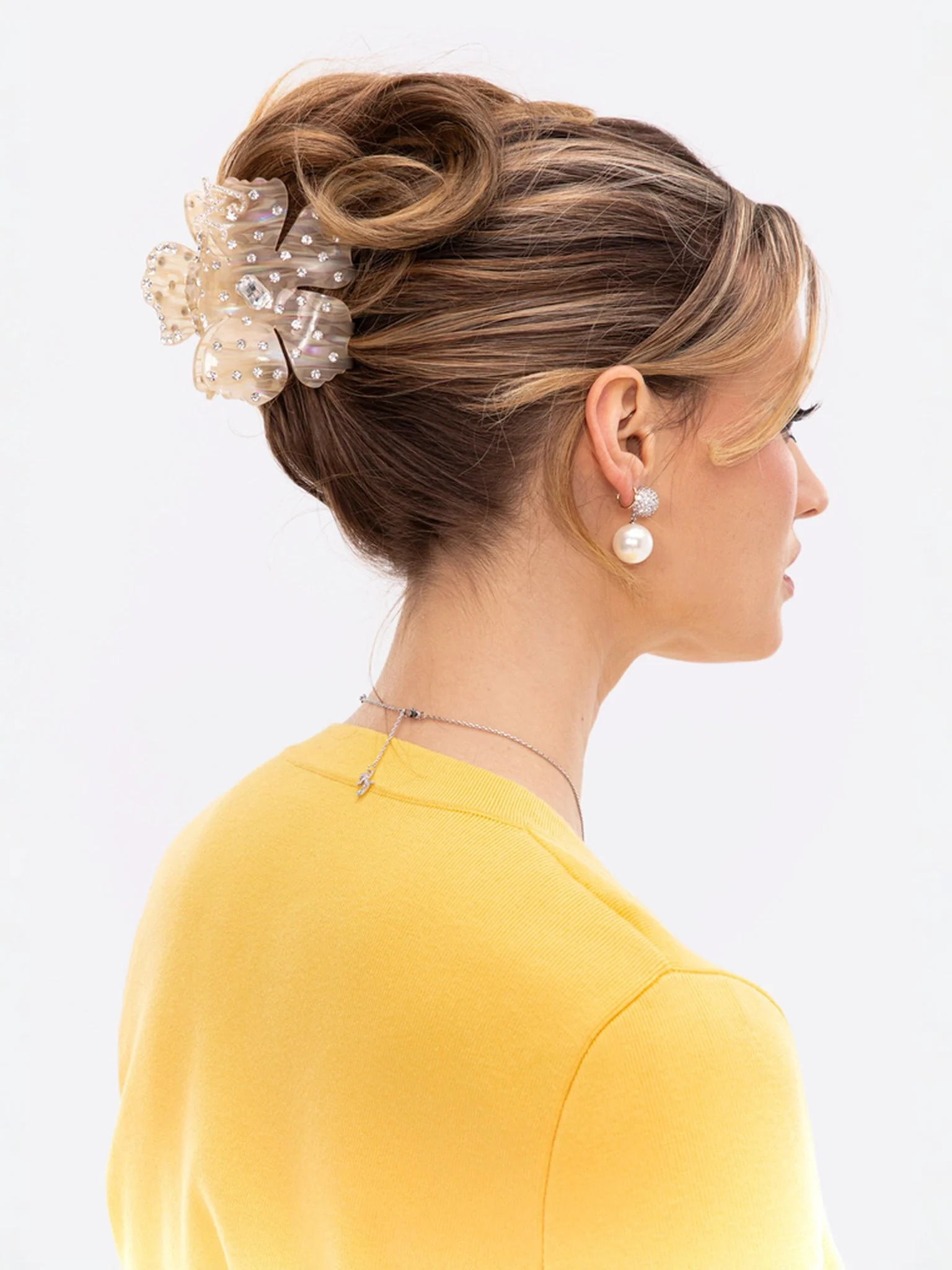 Flora Hairclip (Yellow) - Image 3