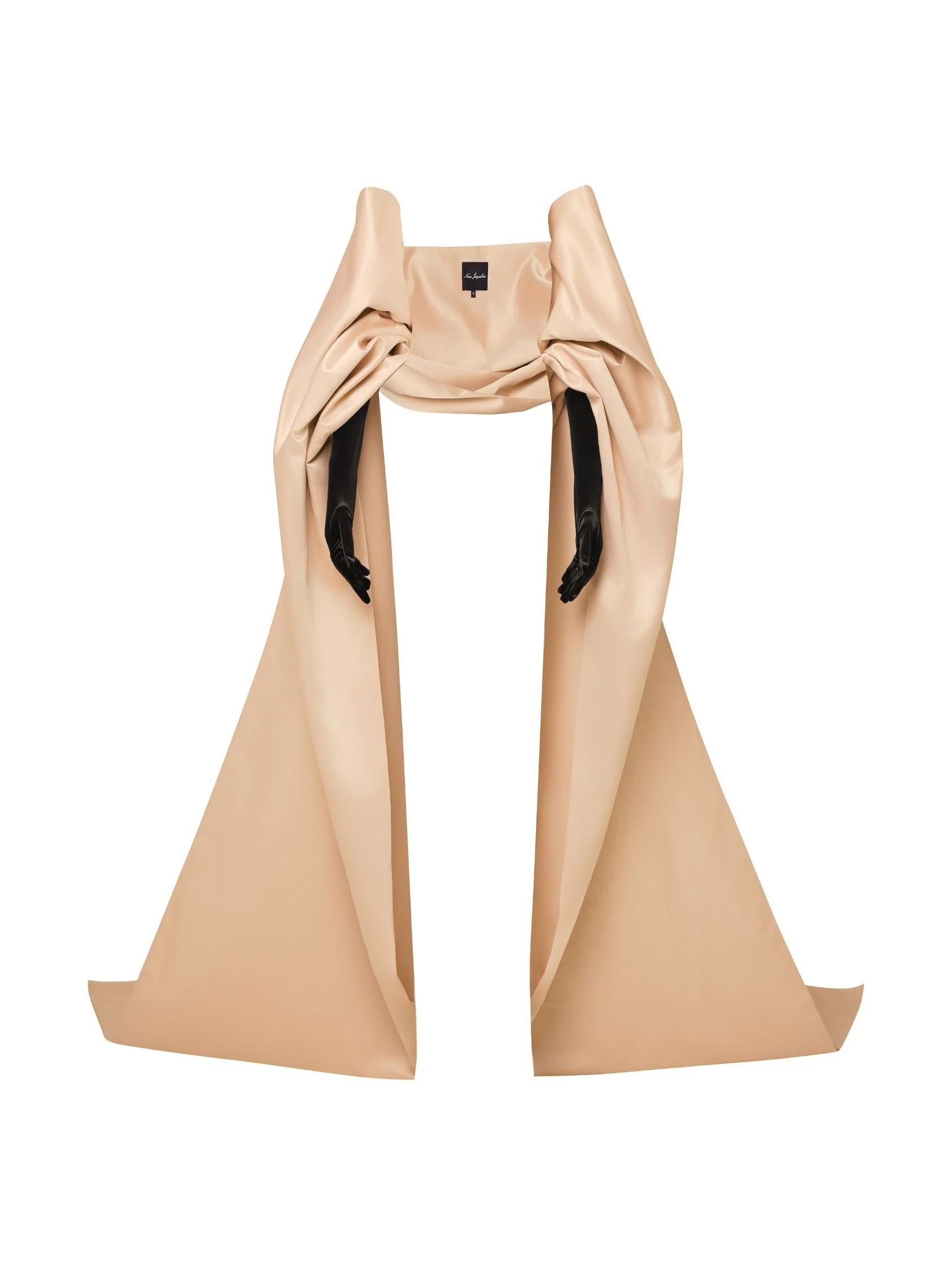 Florence Gloves + Shawl (Coffee) - Image 9