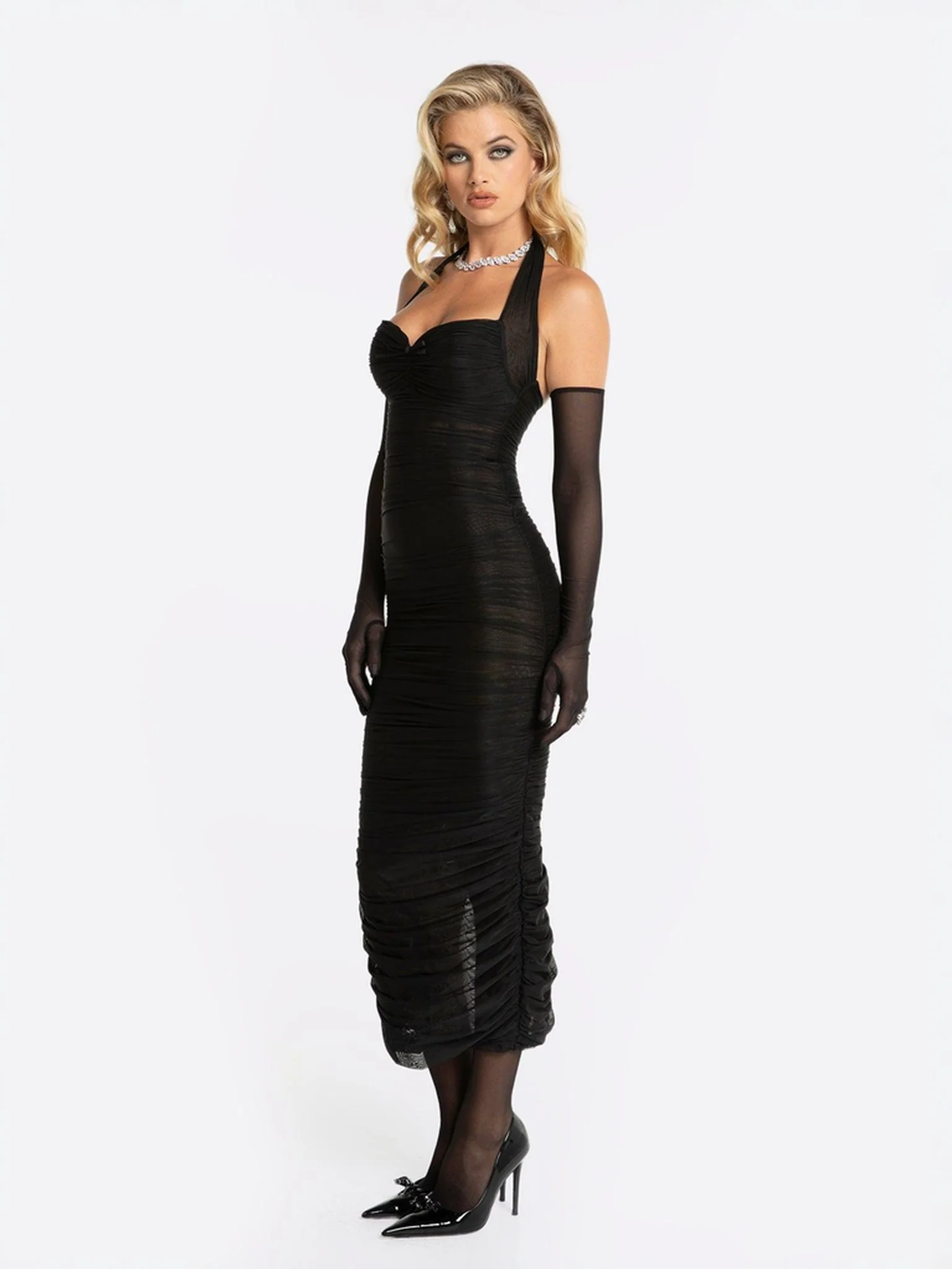 Francesca Dress (Black) - Image 3