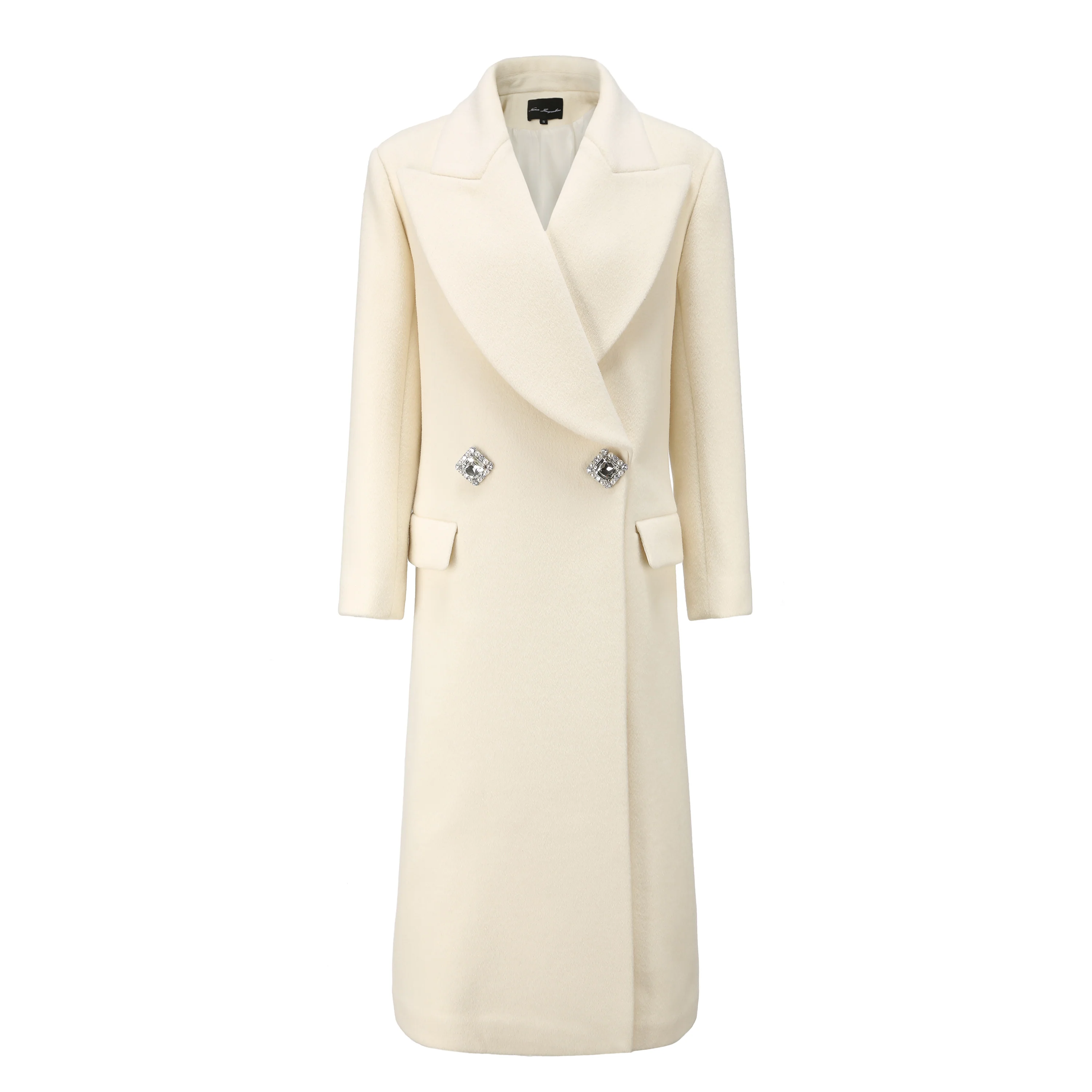 Gabriella Coat in White - Image 5