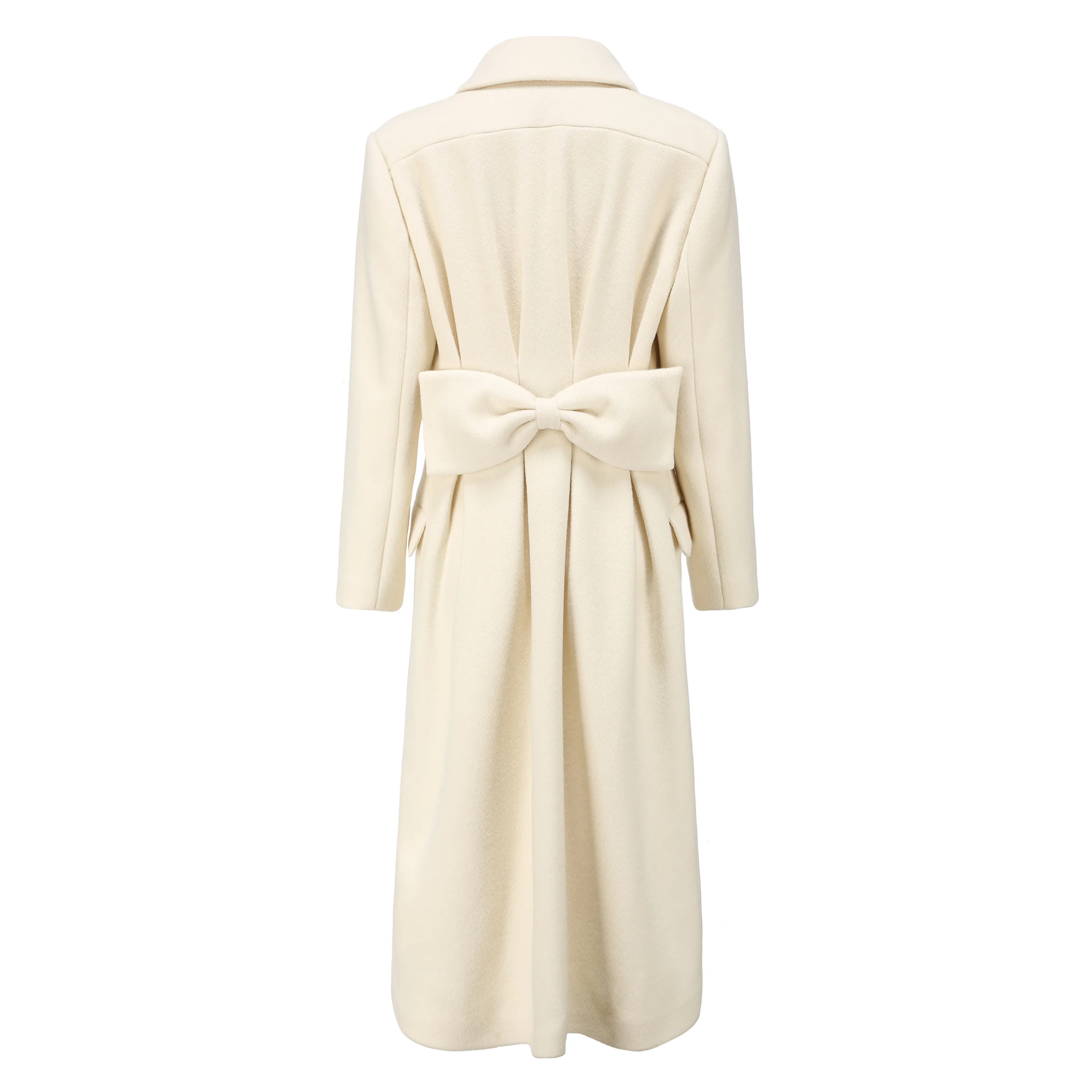 Gabriella Coat in White - Image 6