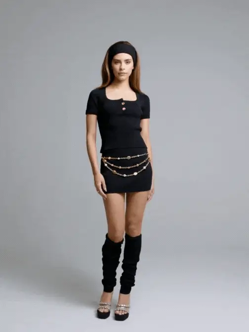 Gemma Top (Black) (Final Sale) - Image 2