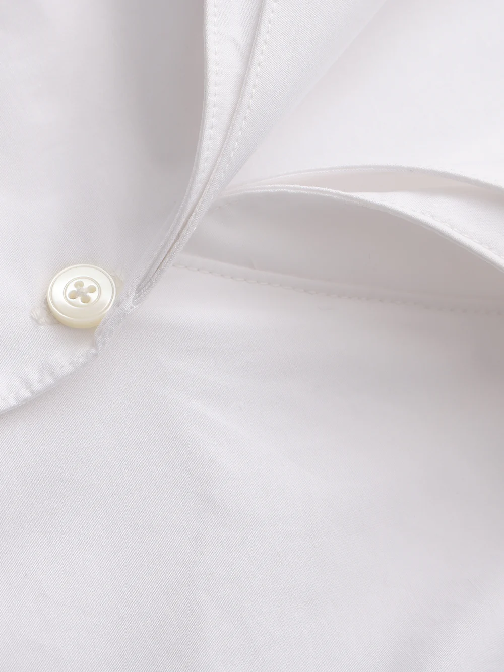 Georgina Tailored Long Sleeve White Button-Down Shirt - Image 7