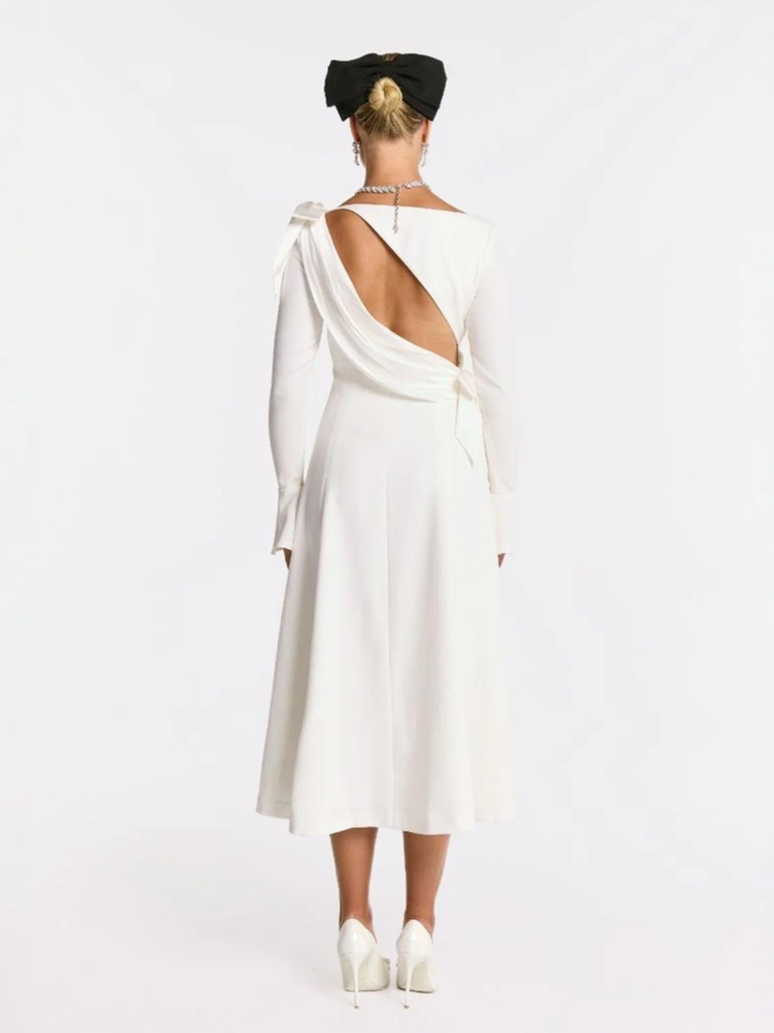 Giselle Dress (White) (Final Sale) - Image 3