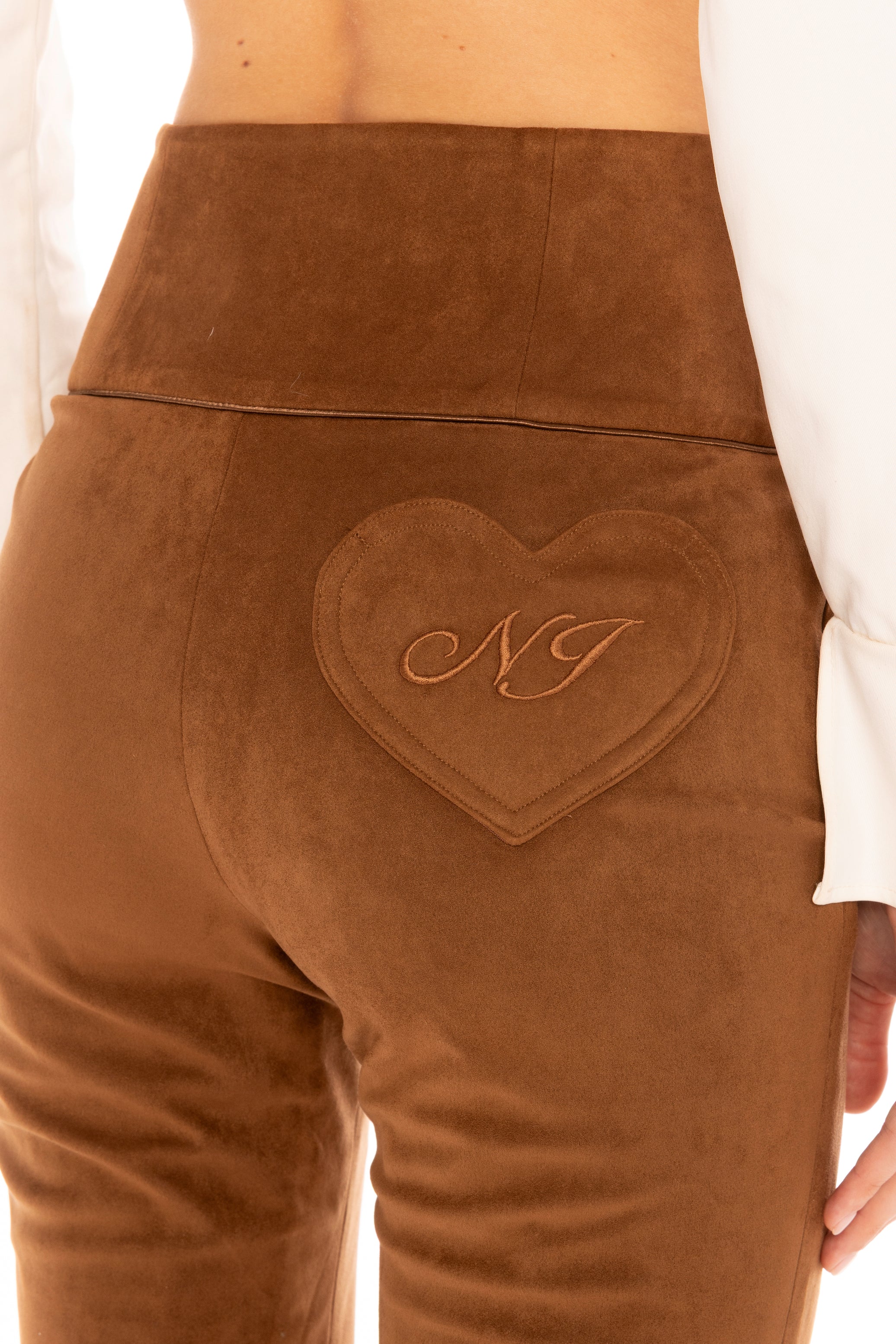 Hailey Flared Pants (Brown) - Image 10