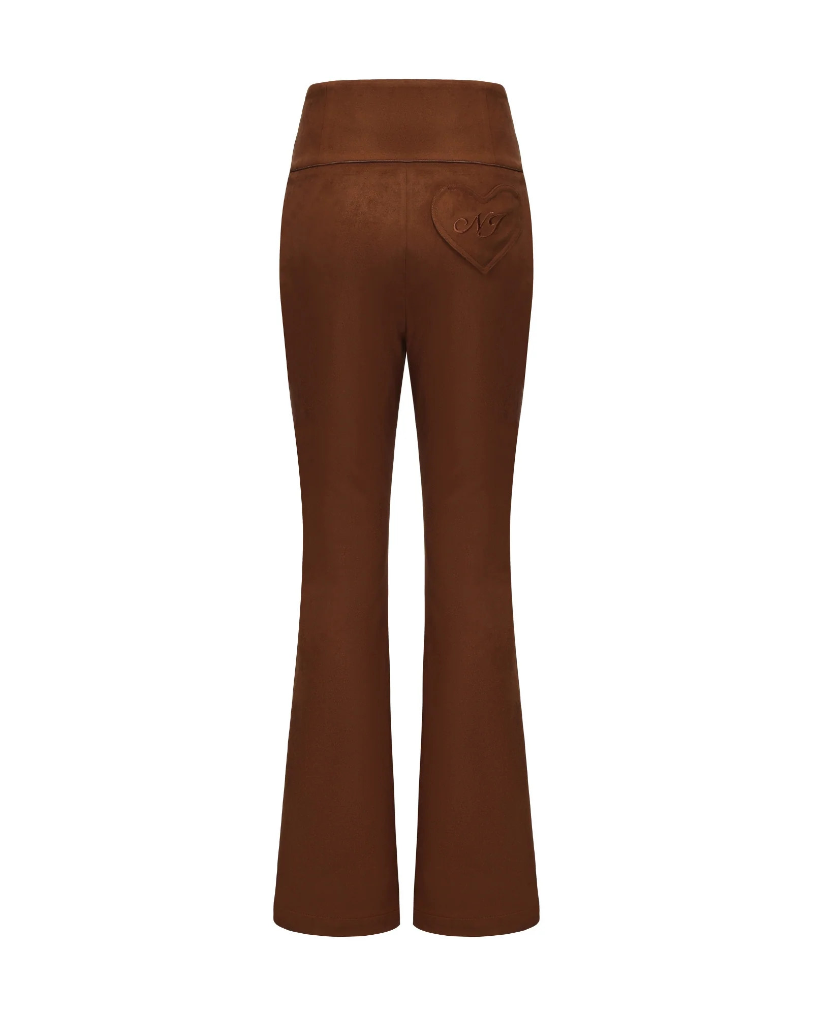 Hailey Flared Pants (Brown) - Image 9