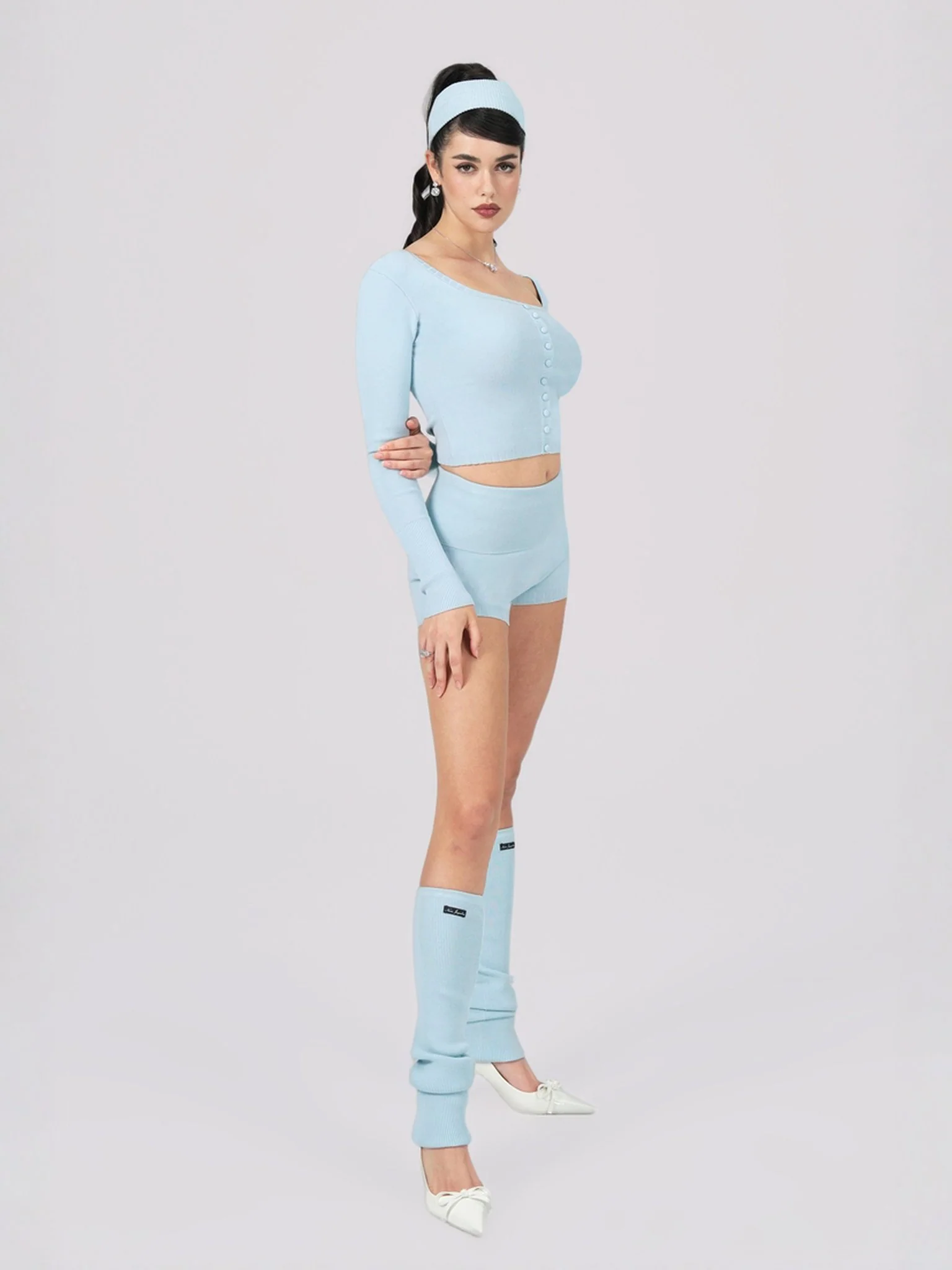Holly Shorts (Blue) (Final Sale) - Image 5
