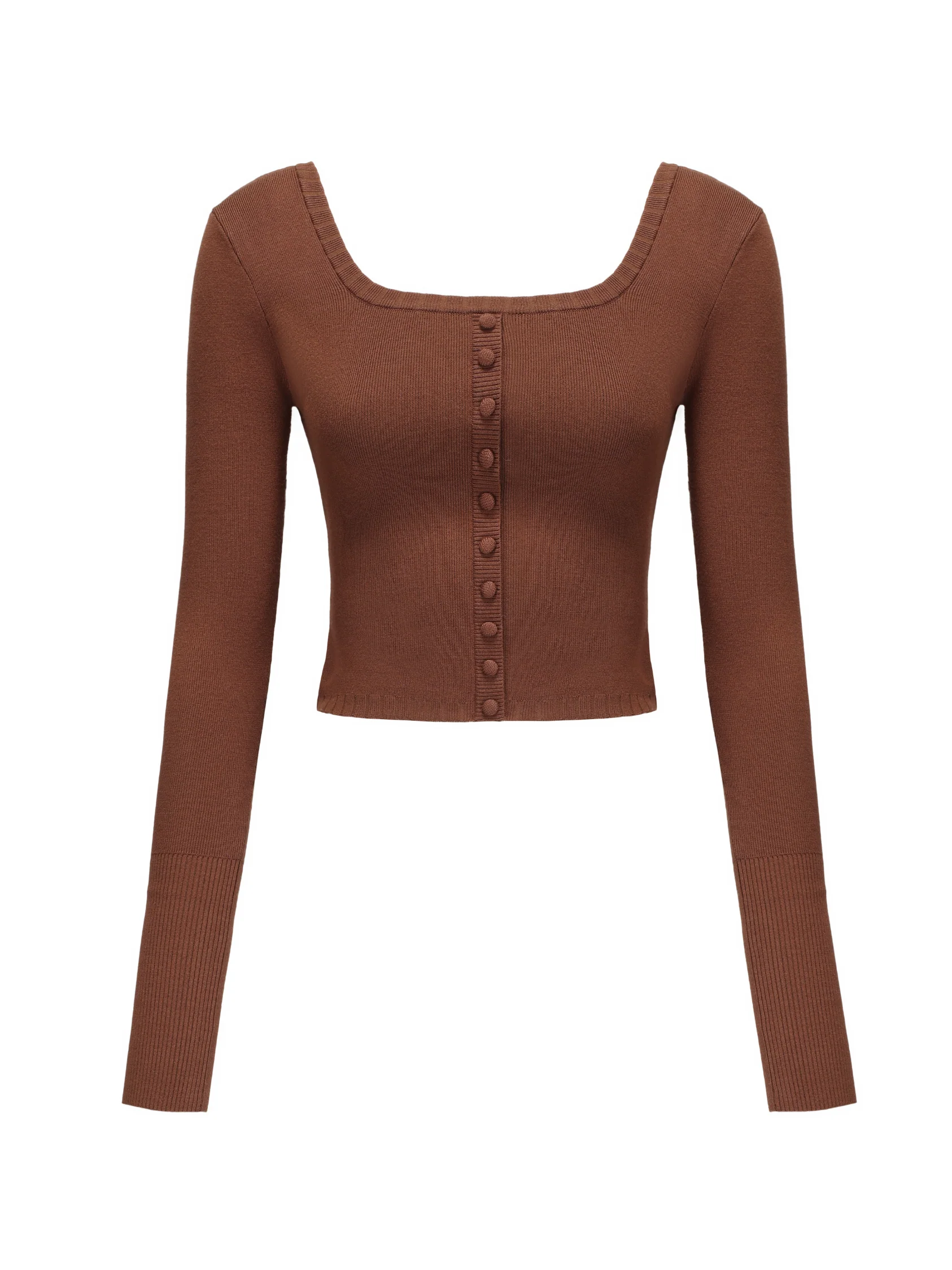 Holly Top (Brown) (Final Sale)