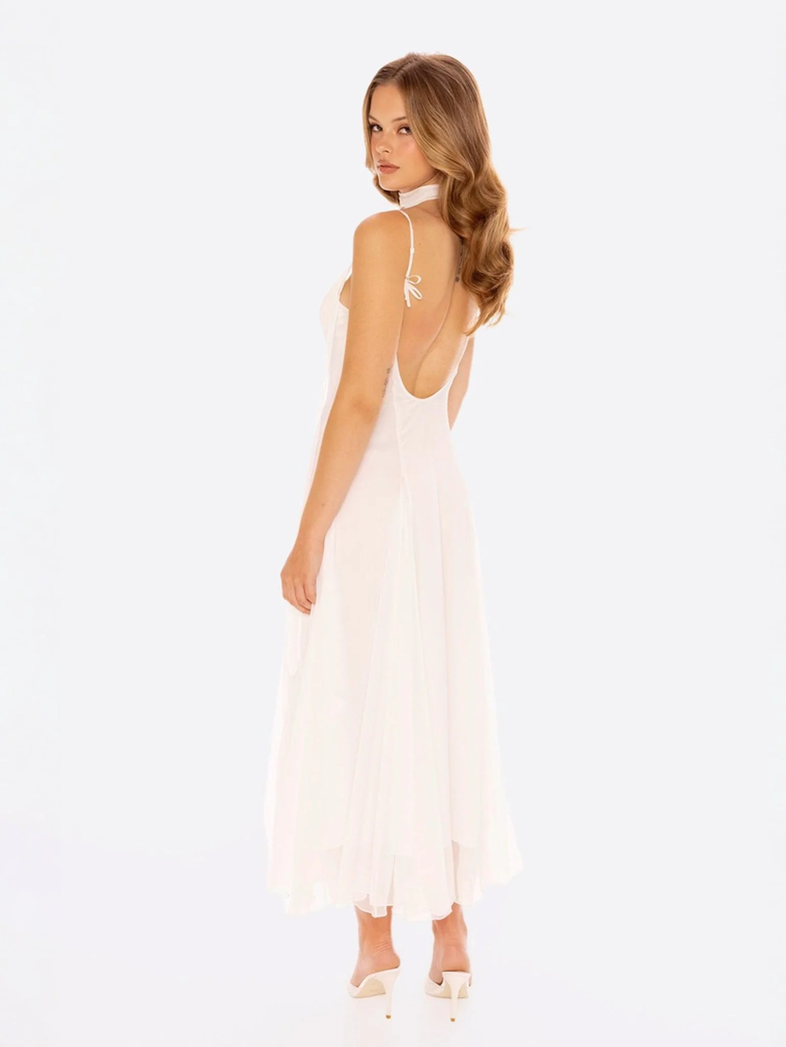 Irena Dress (White) - Image 4