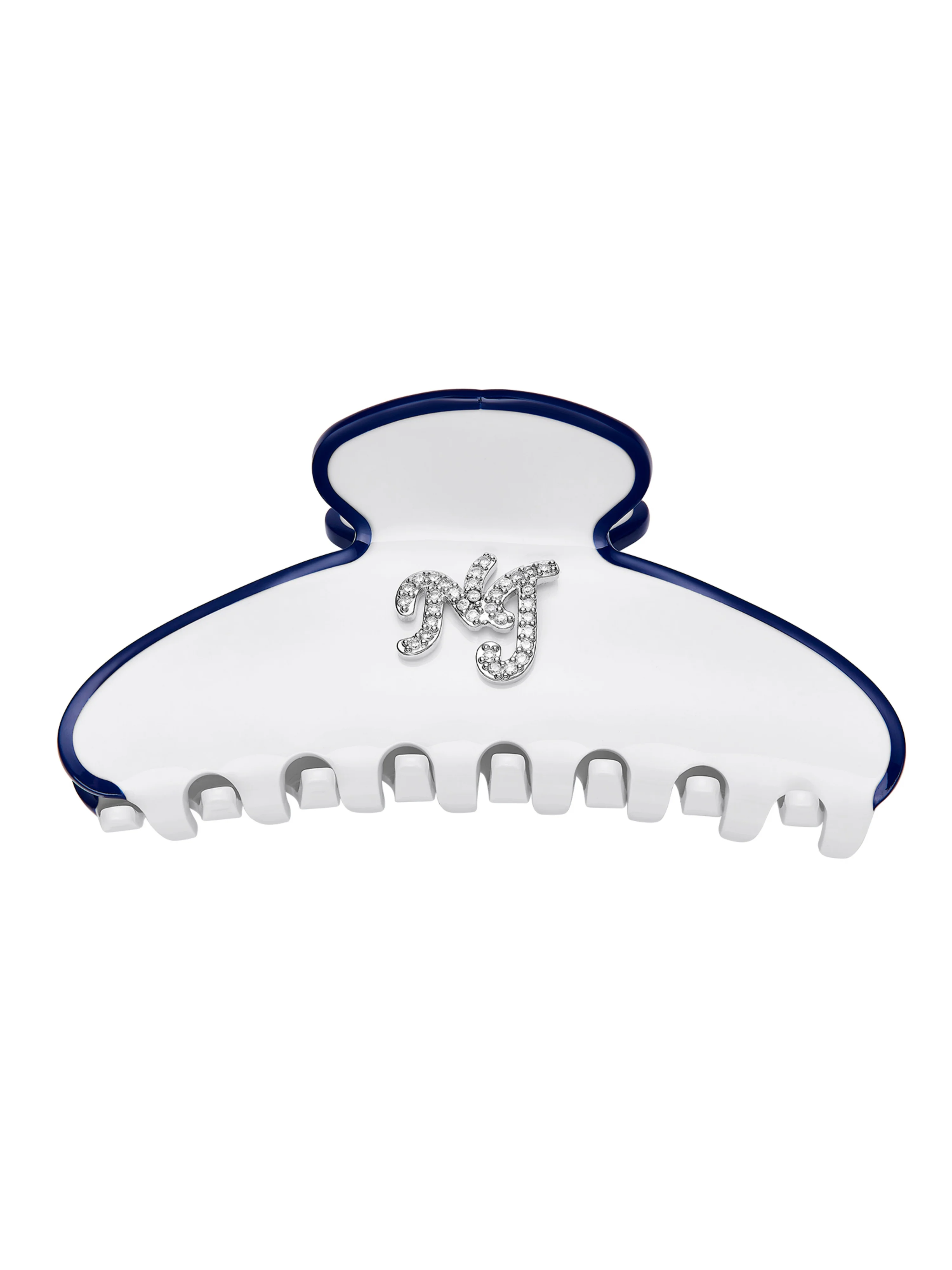Isabela Crystal White Hair Clip