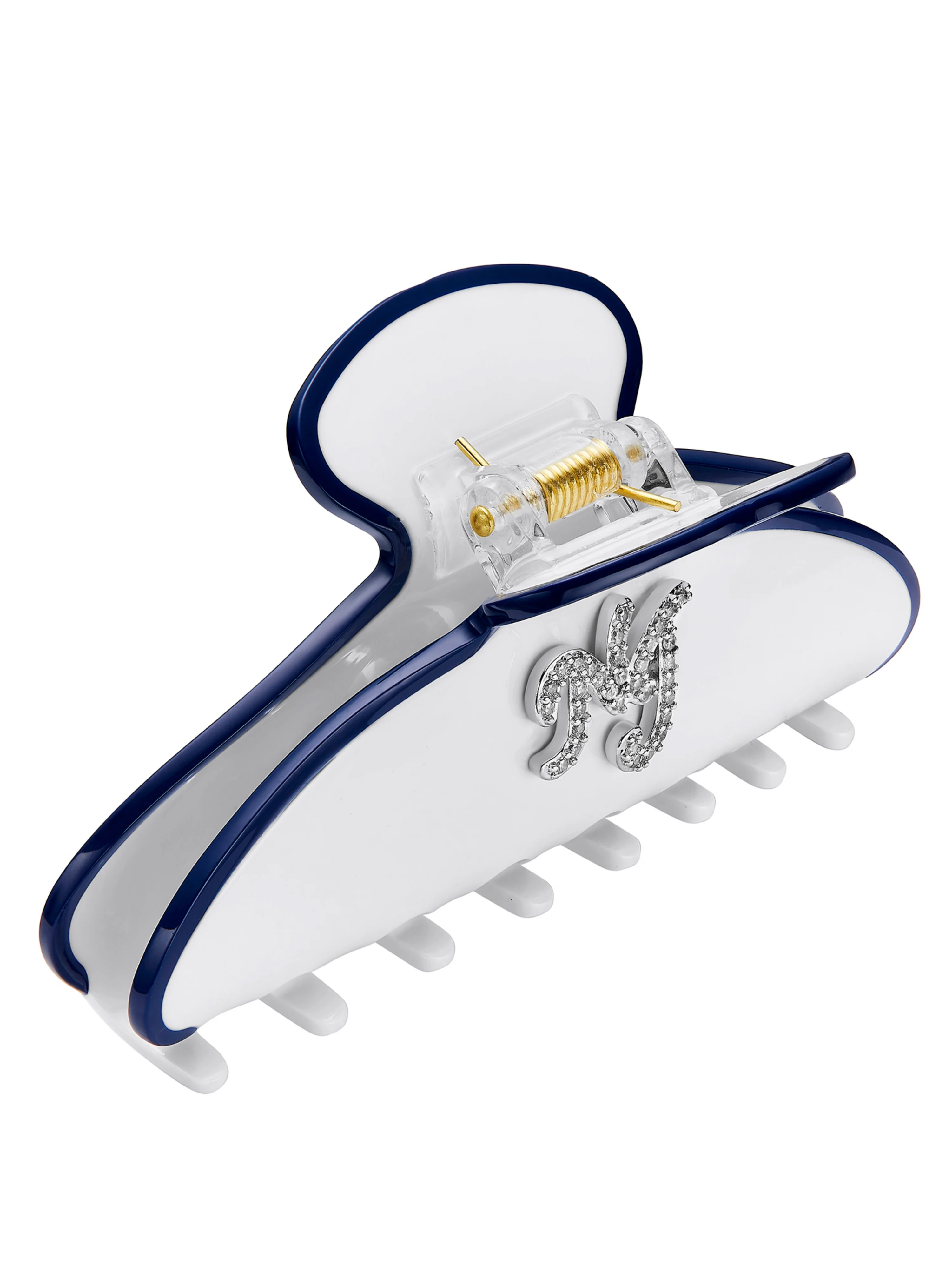 Isabela Crystal White Hair Clip - Image 3