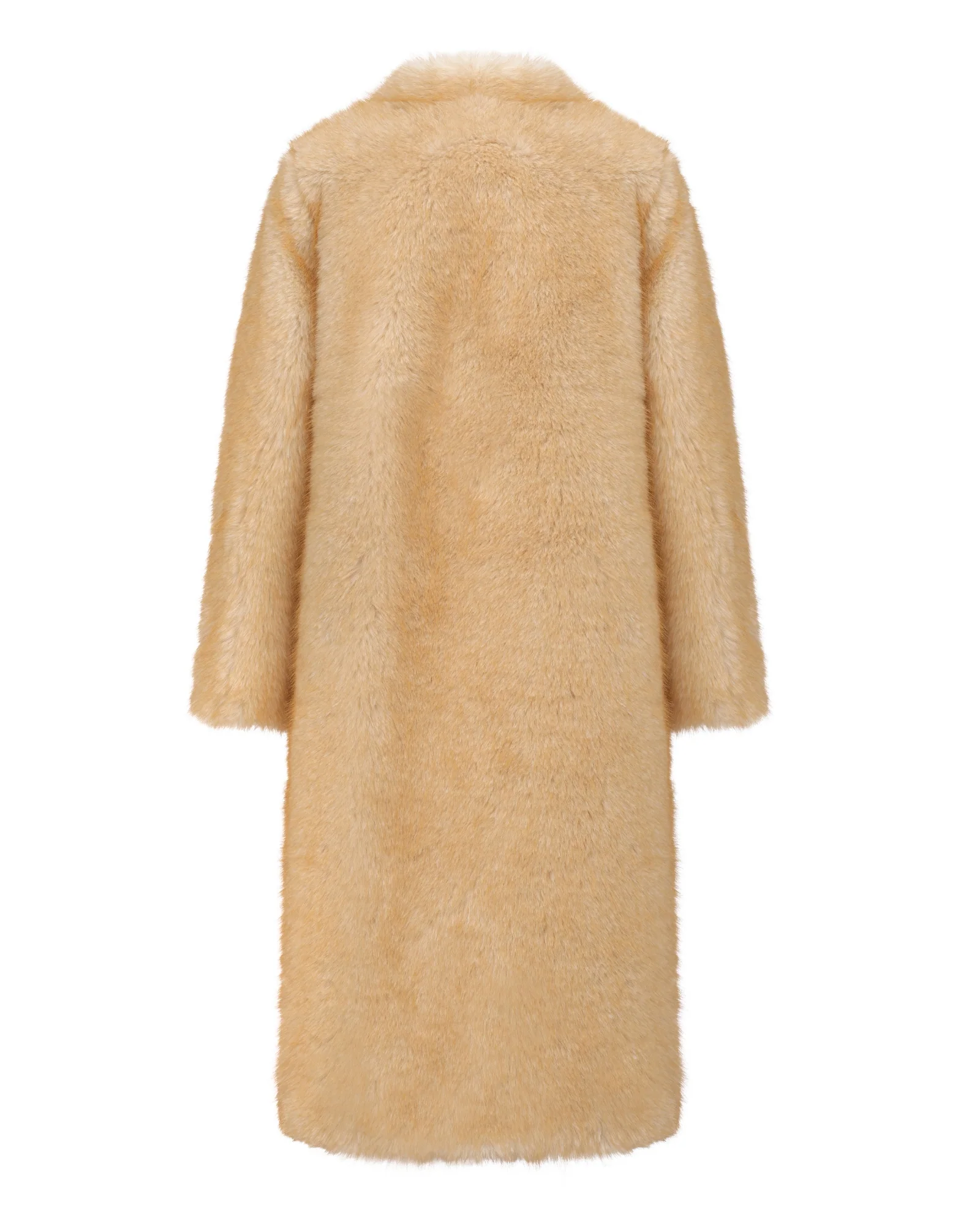 Isolde Faux Fur Long Coat - Image 6
