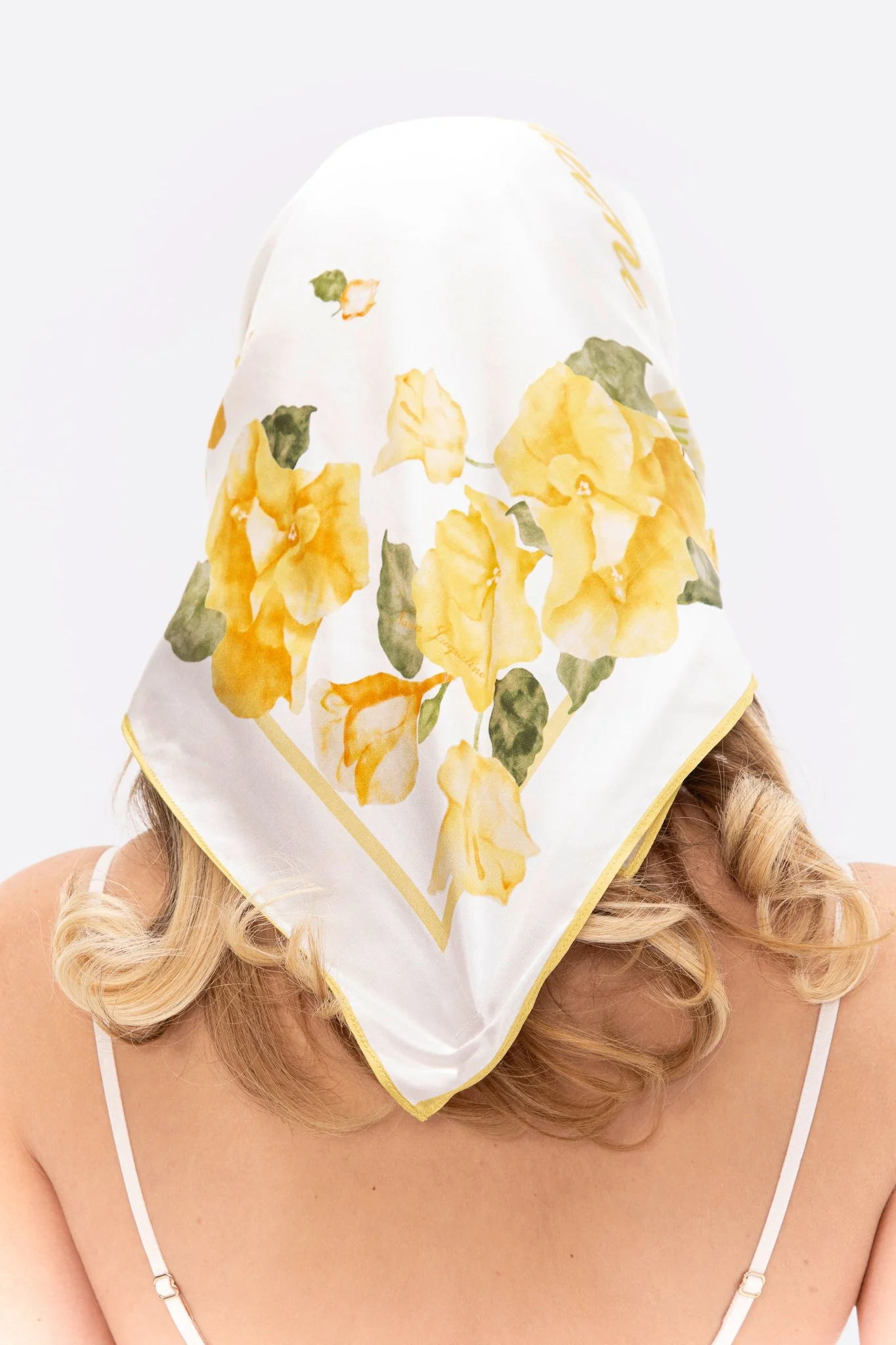 Isolde Scarf (White) (Final Sale) - Image 3