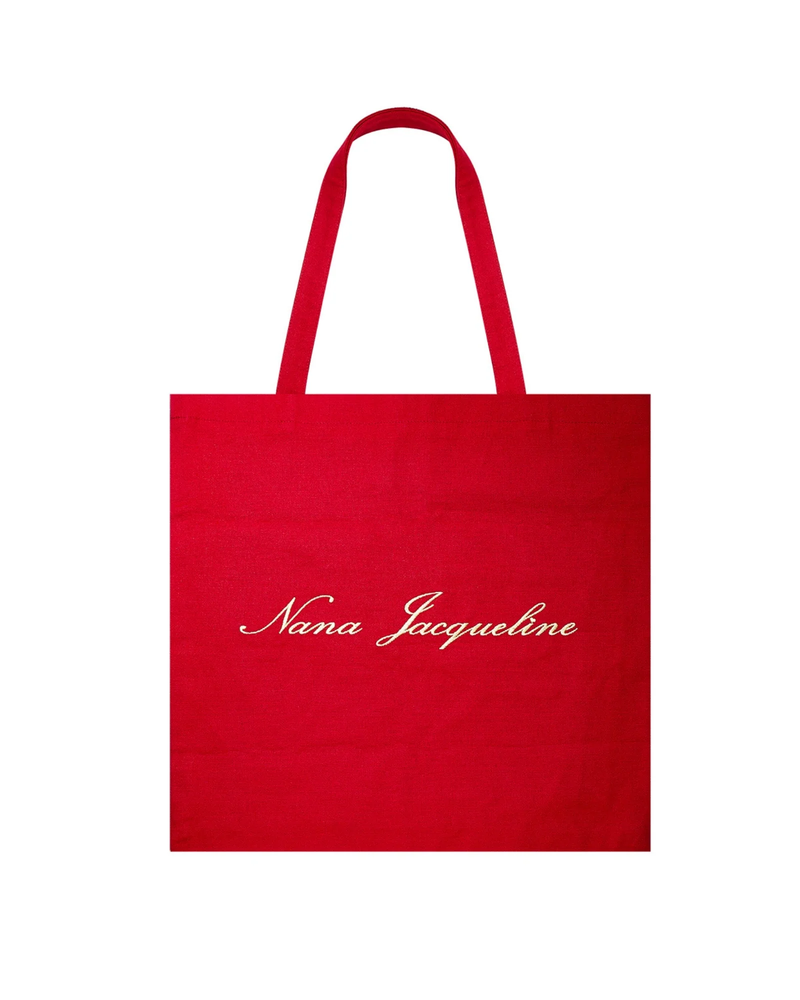 Jacqueline Canvas Bag (Red) - Image 2