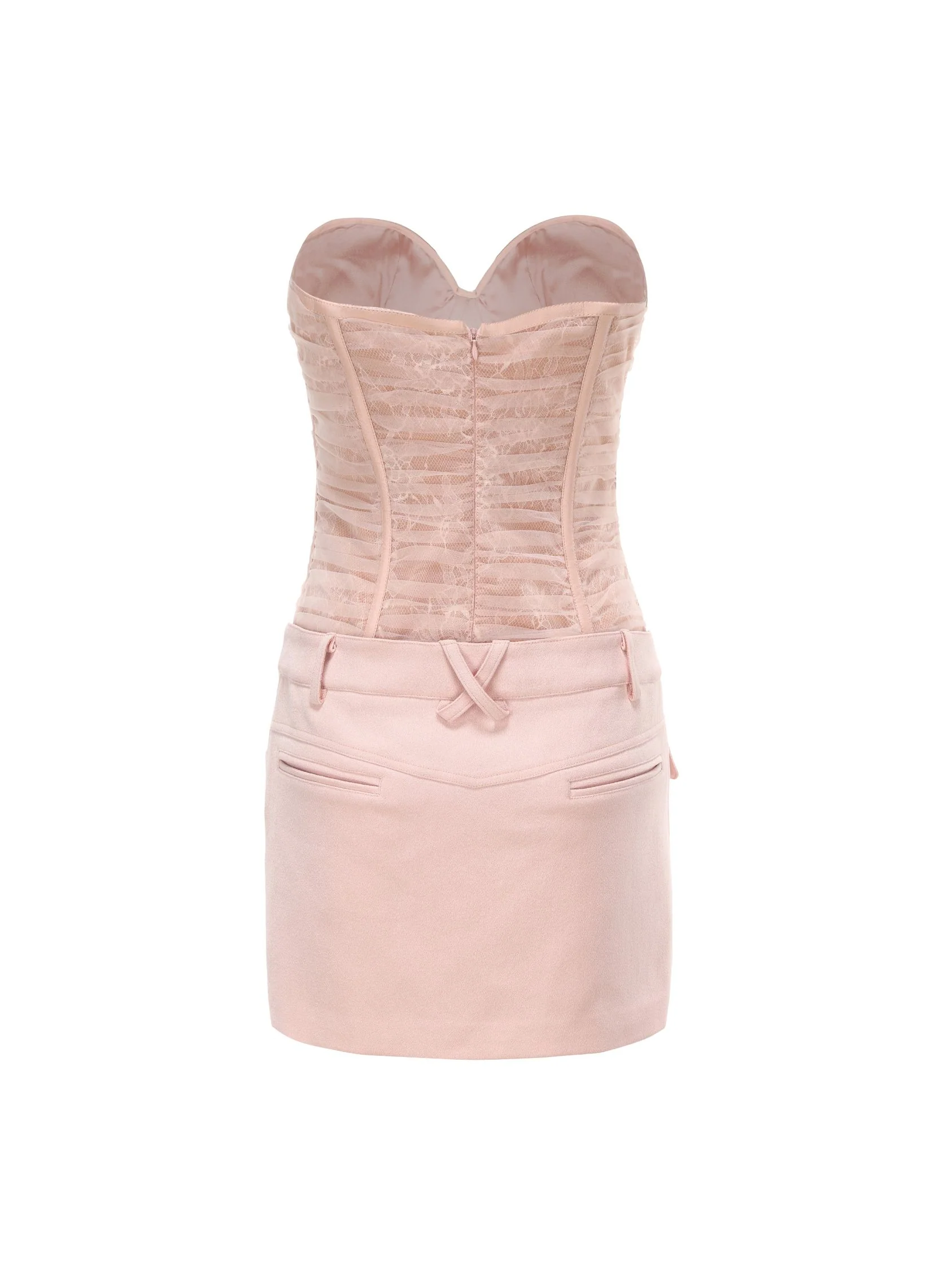Jane Lace Dress (Pink) (Final Sale) - Image 7