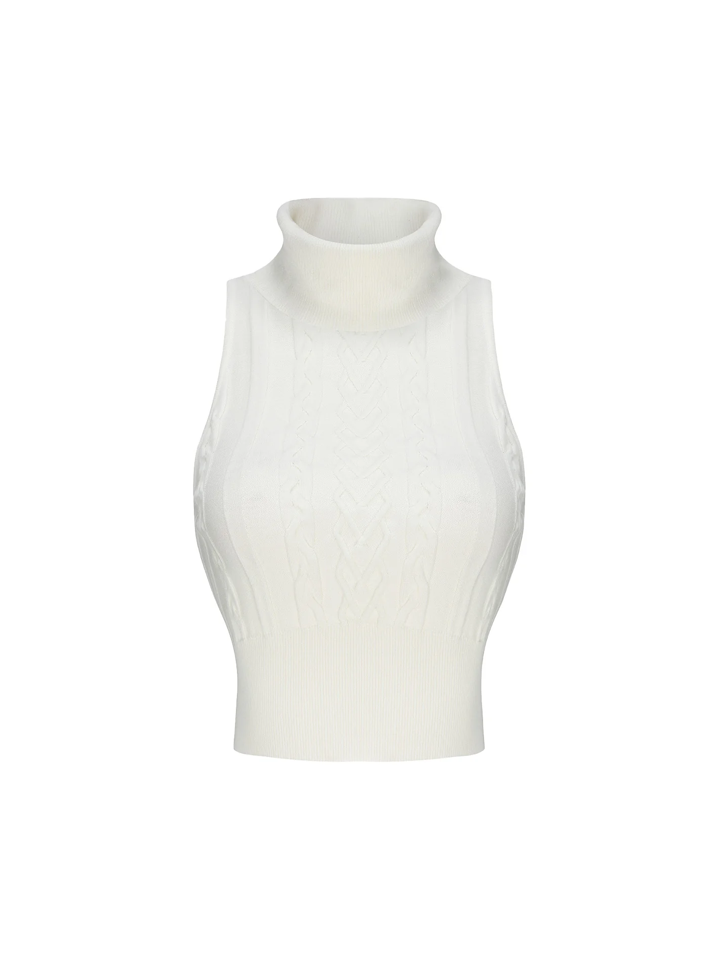 Janelle Knit Top (White) (Final Sale) - Image 8