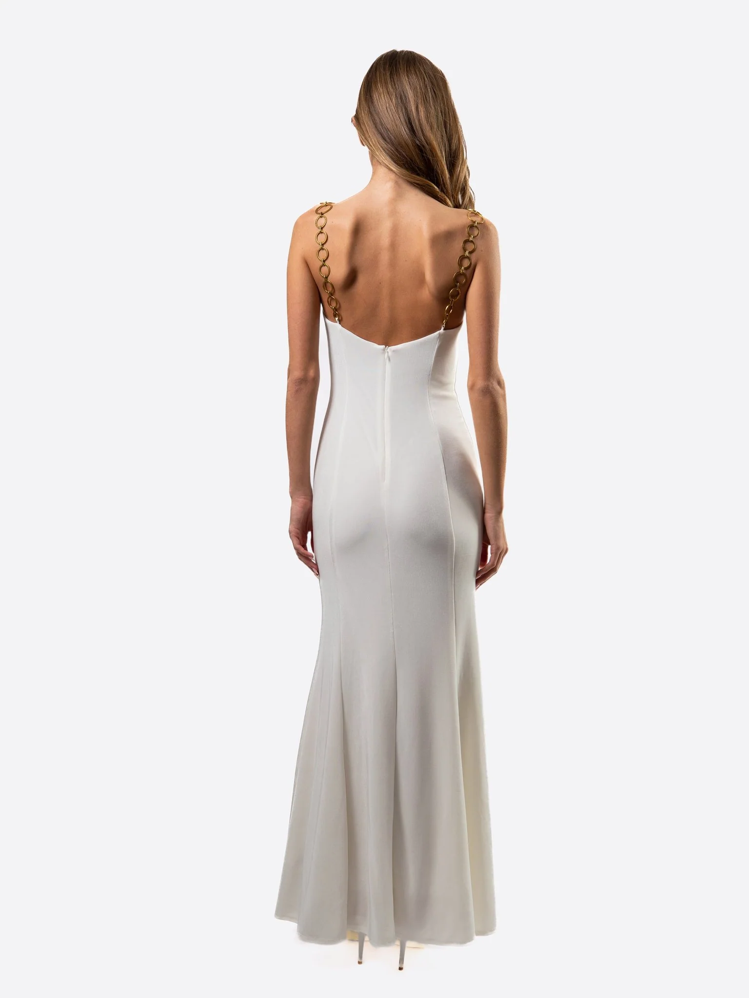 Jasmine Dress (White) - Image 9