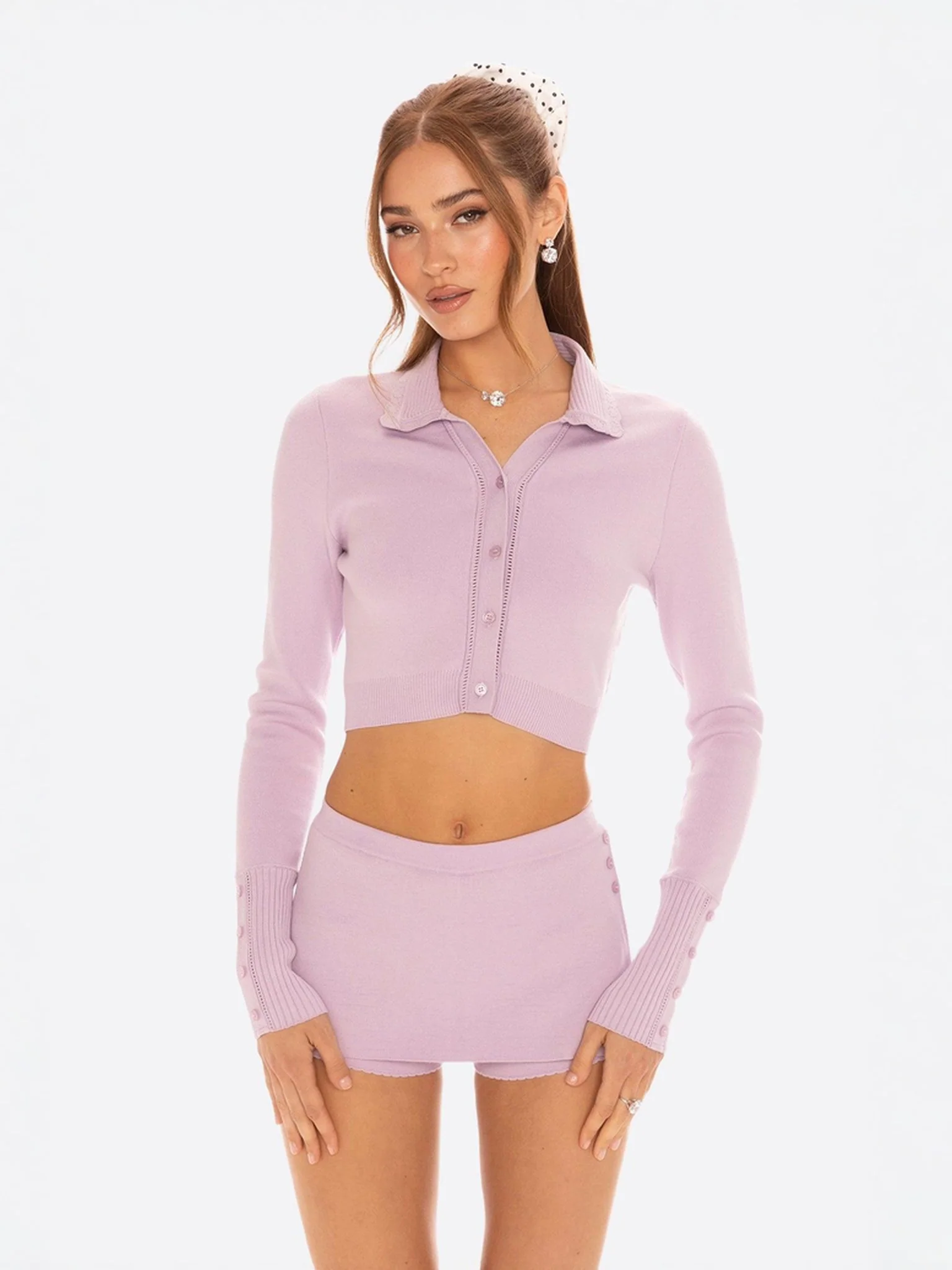 Jenna Cardigan (Purple)