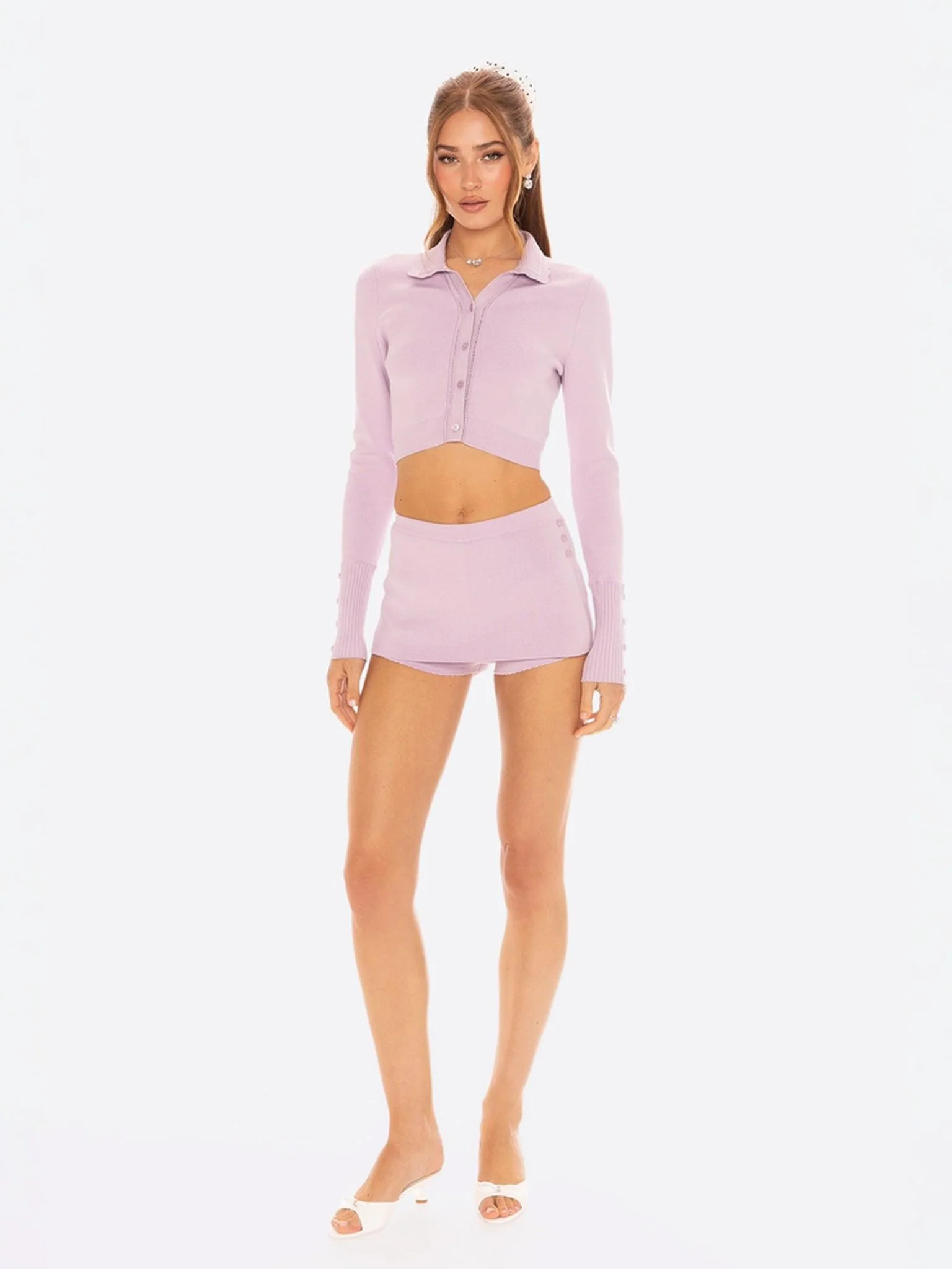 Jenna Cardigan (Purple) - Image 2