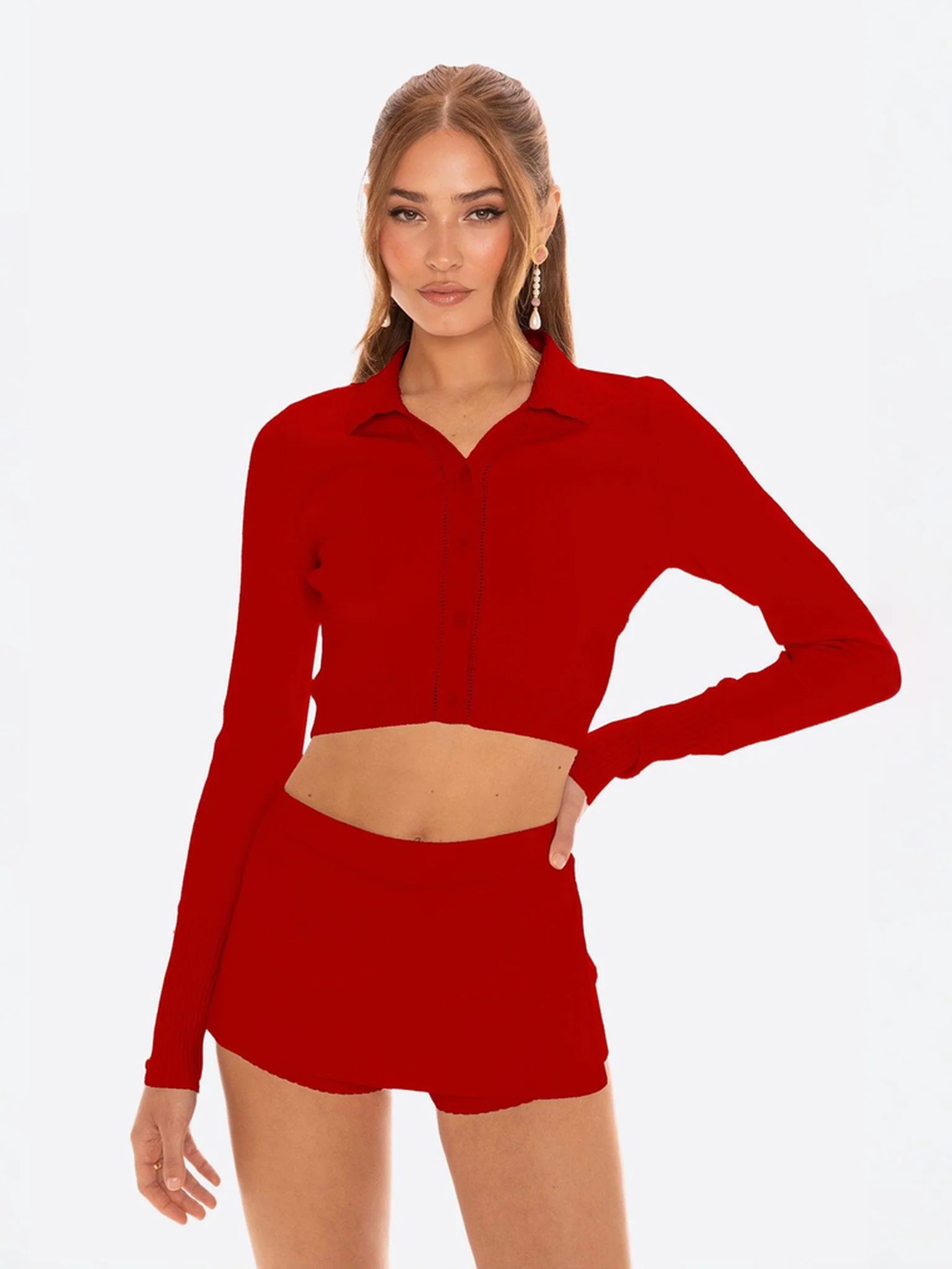 Carrie Shorts (Red)