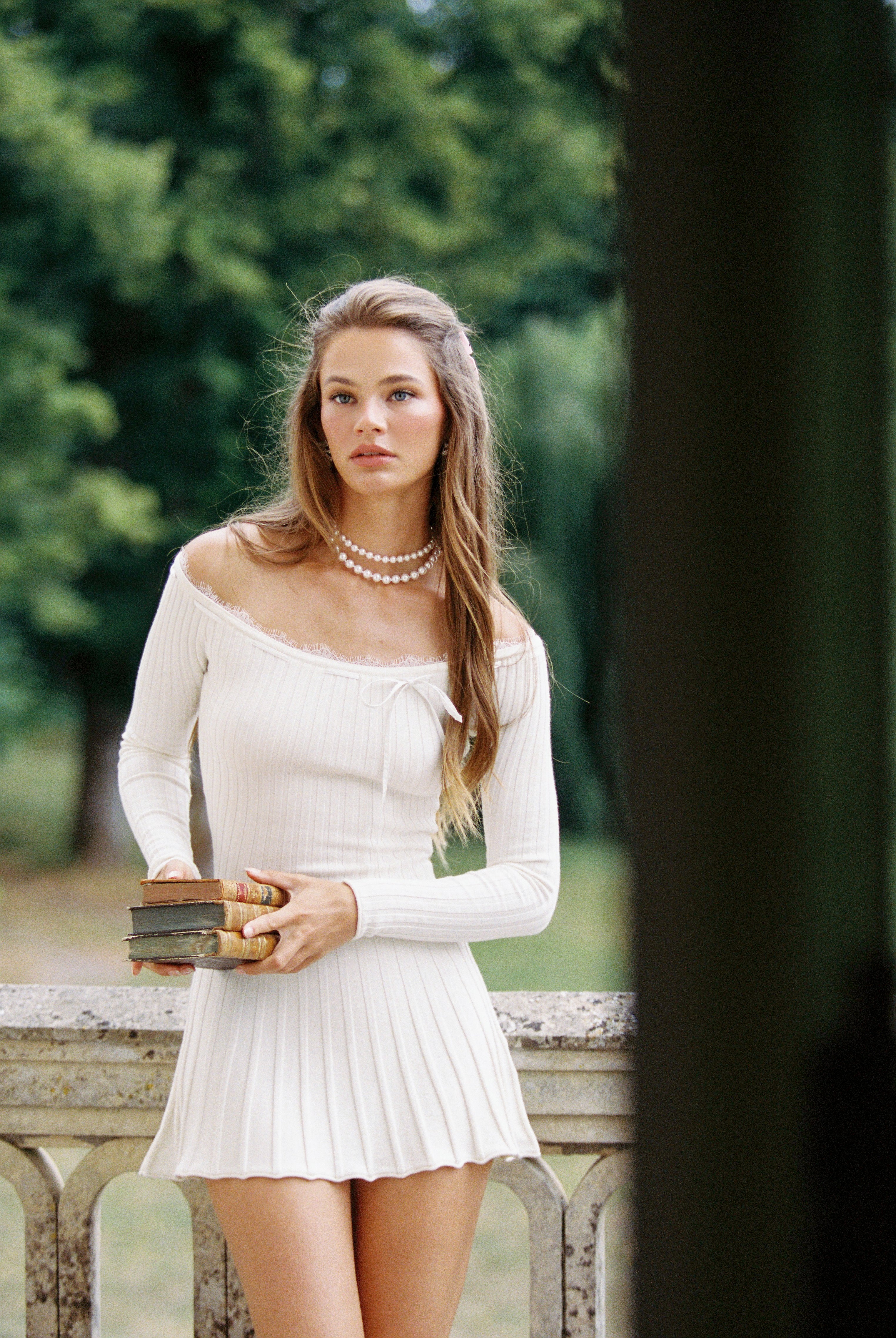 Jenna Dress (White) - Image 4