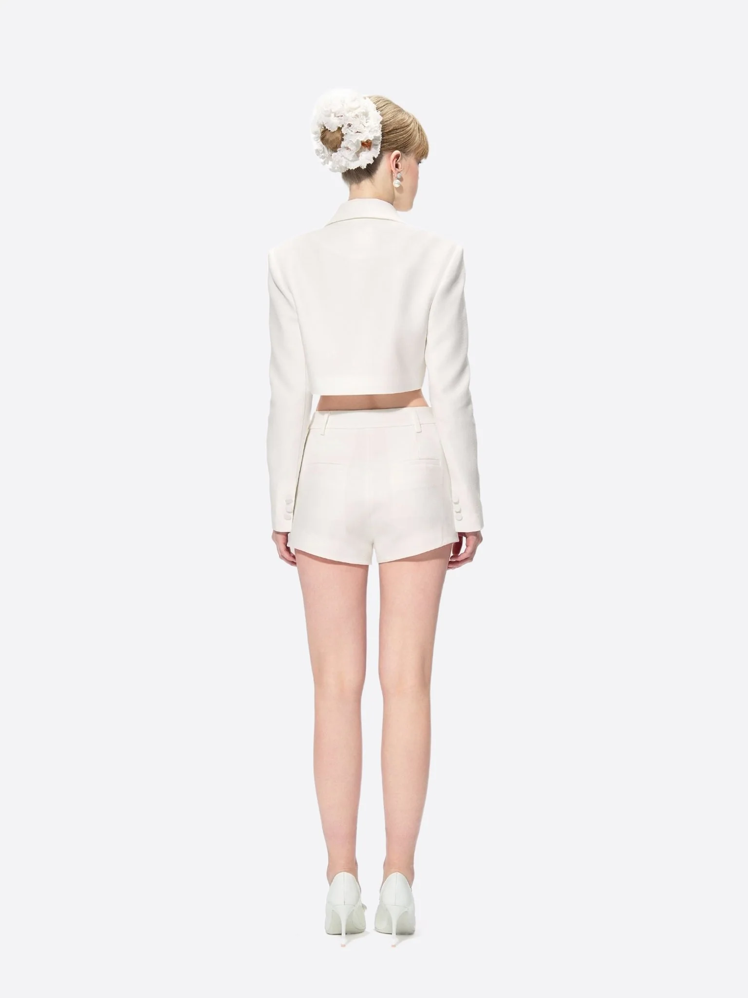 Josephine Shorts (White) - Image 2