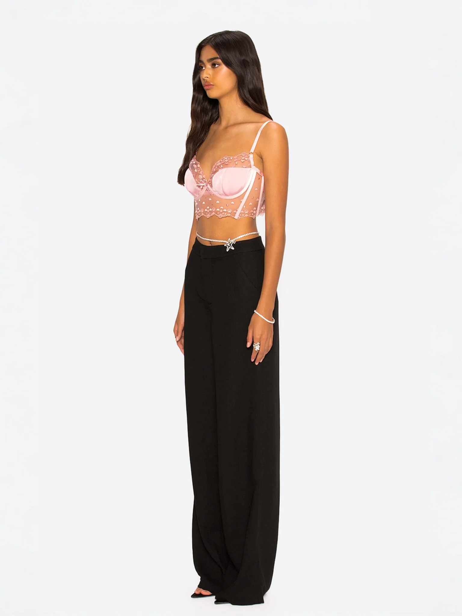 Kira Corset Top (Pink) - Image 3