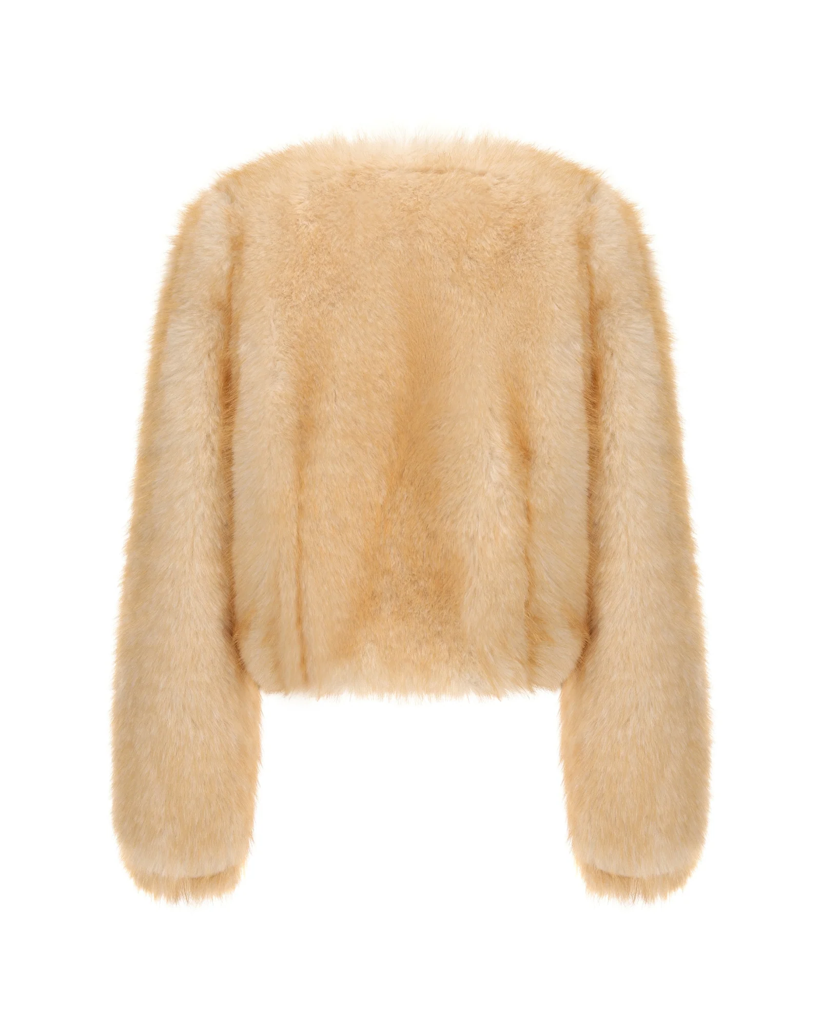 Lavinia Short Faux Fur Jacket - Image 6