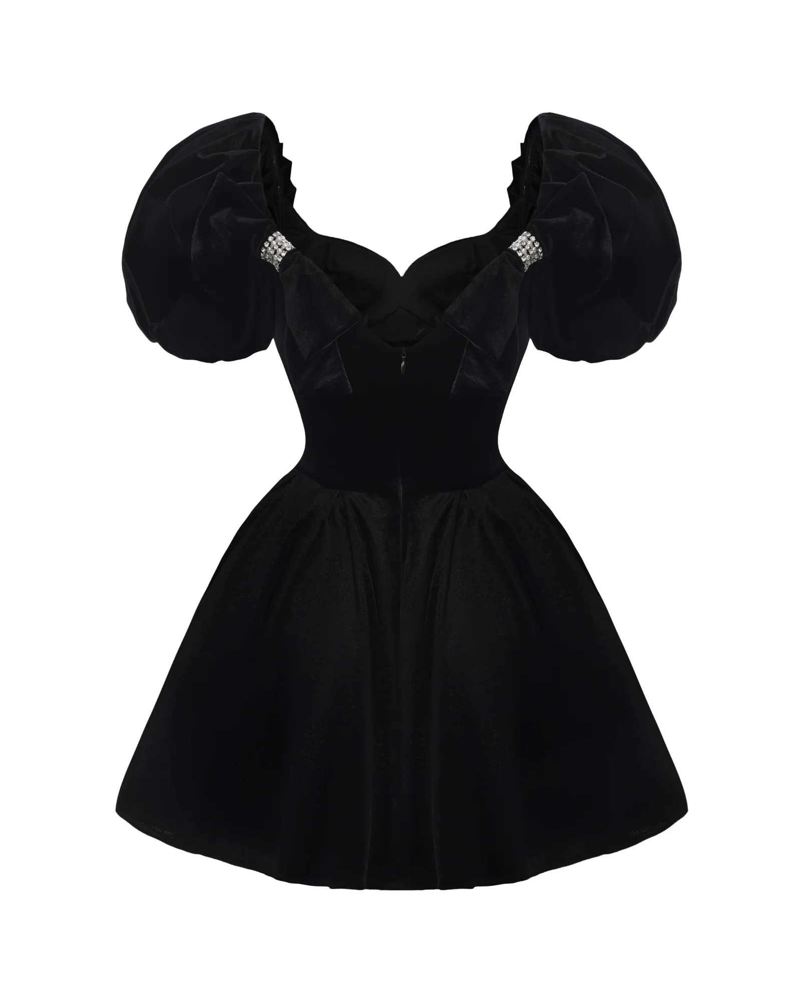 Lillian Velvet Mini Dress - Image 7