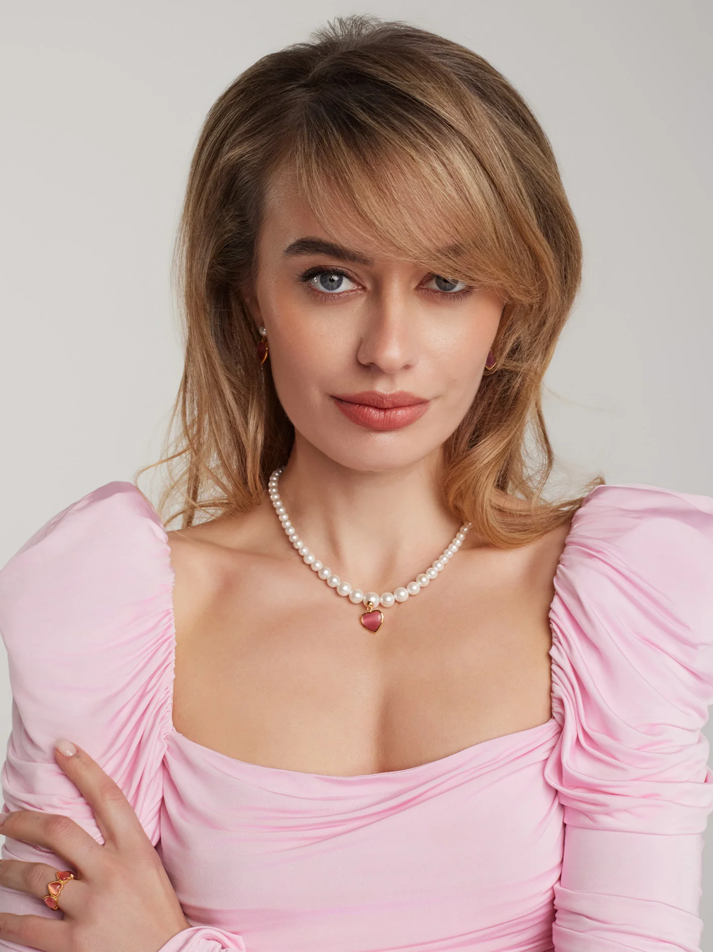Lisette Heart Necklace - Image 3