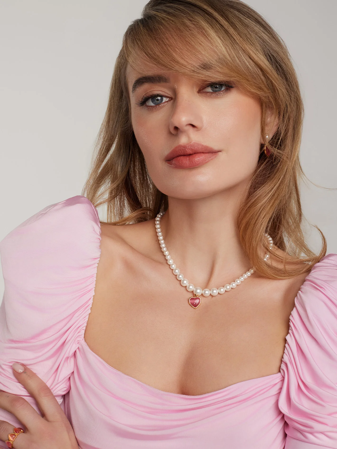 Lisette Heart Necklace - Image 4