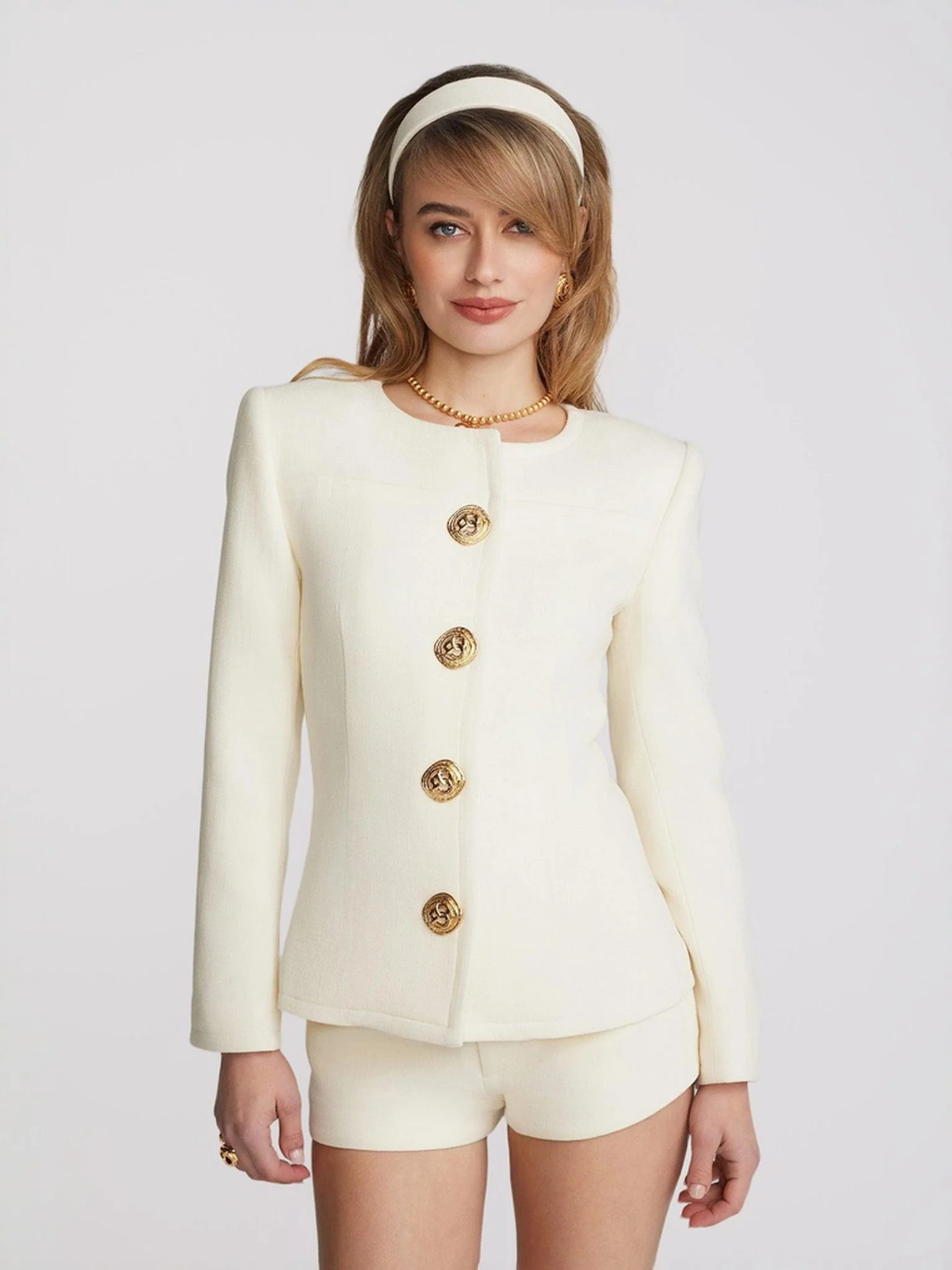 Lisette Shorts (Ivory) - Image 8