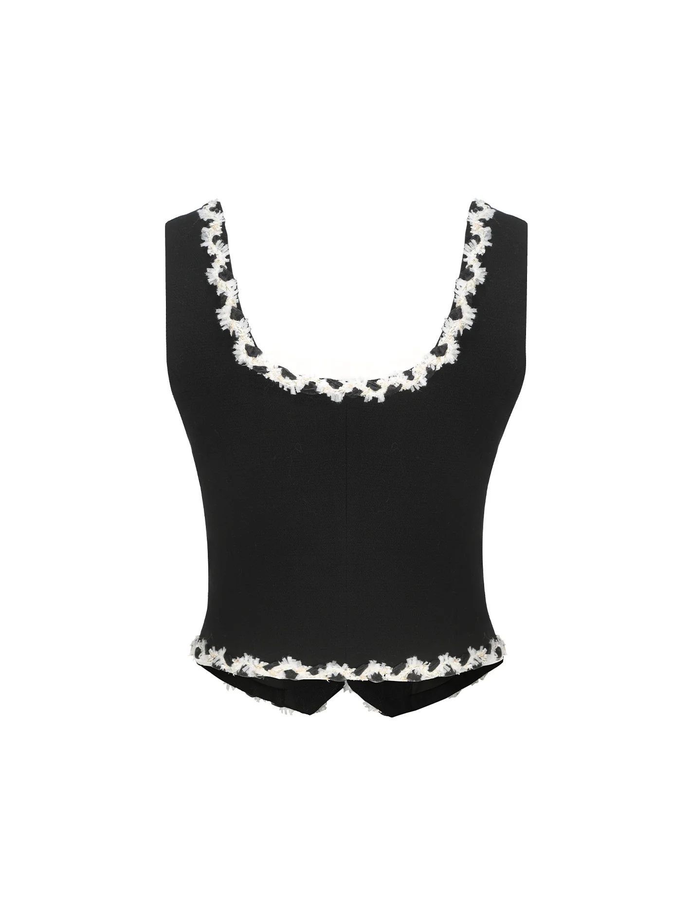 Lisette Vest Top (Black) - Image 11