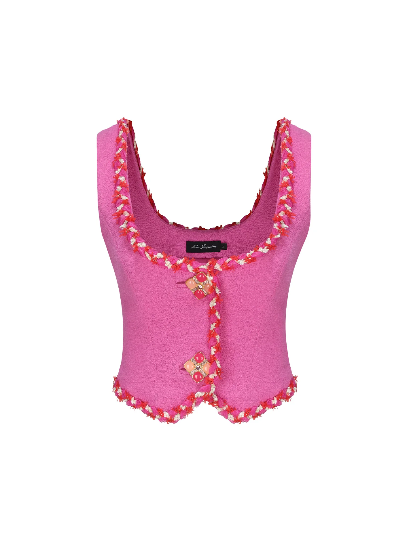 Lisette Vest Top (Pink) - Image 6
