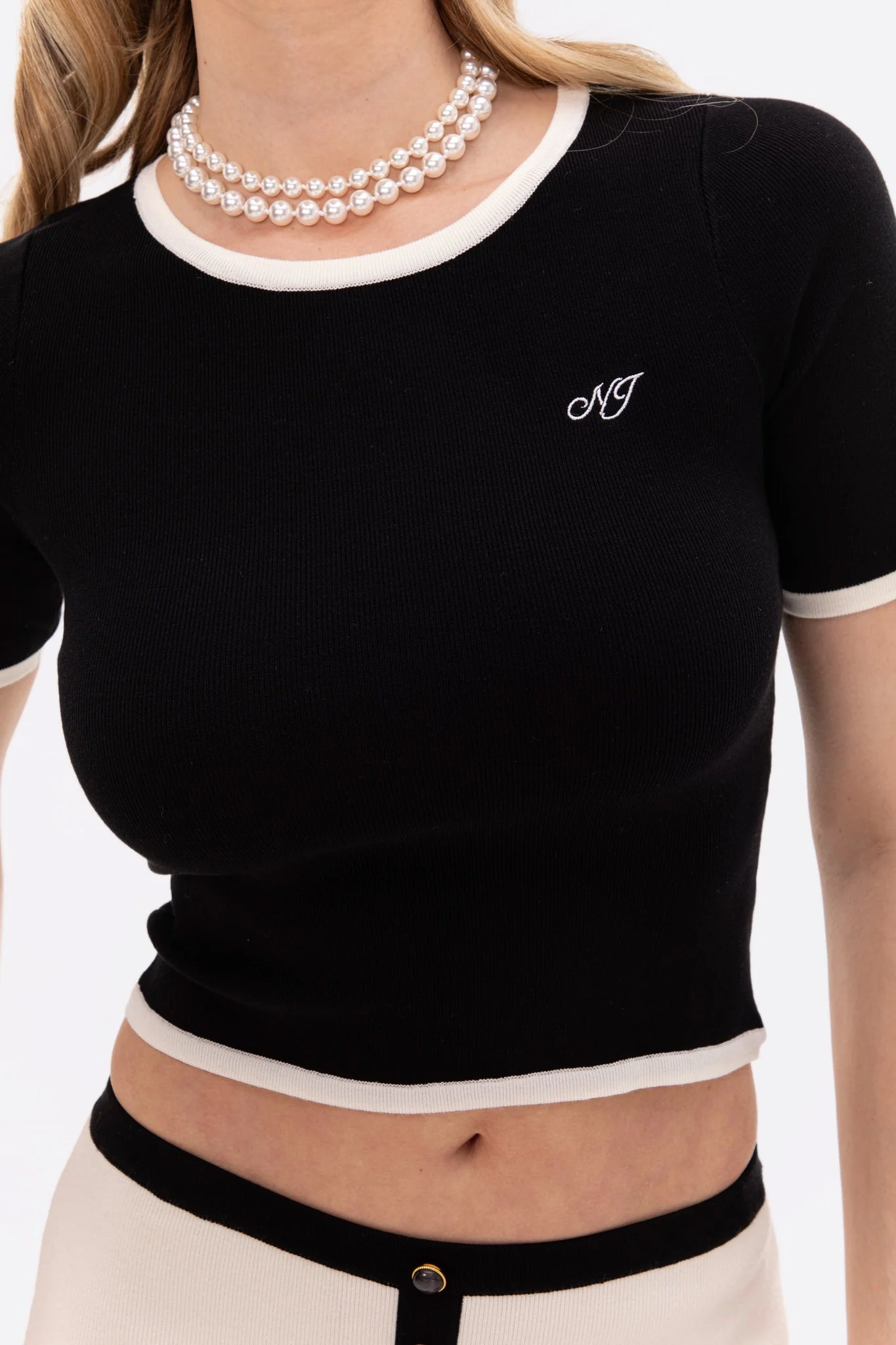 Luna Top (Black & White) - Image 5